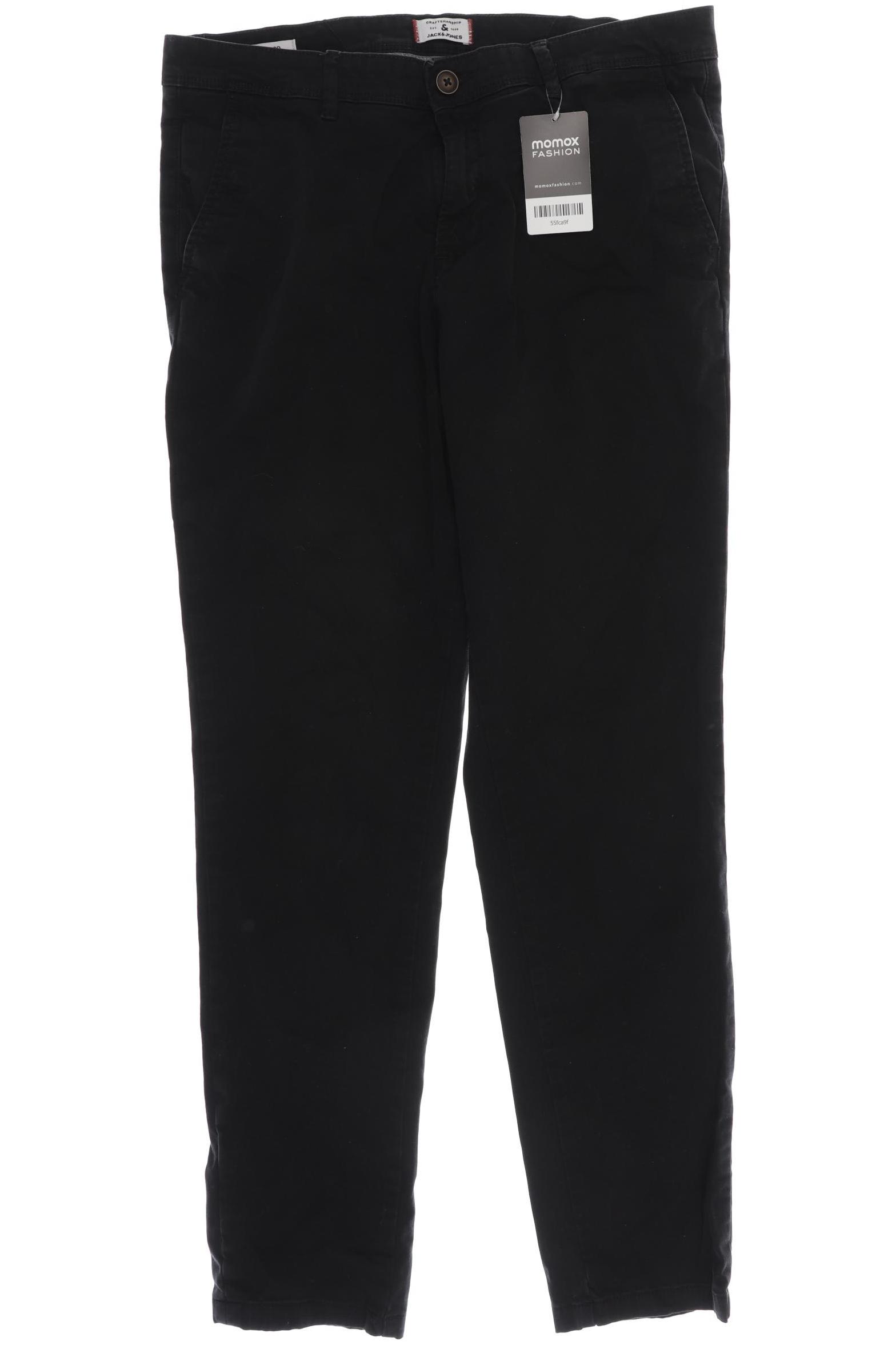 

Jack & Jones Herren Stoffhose, schwarz, Gr. 32