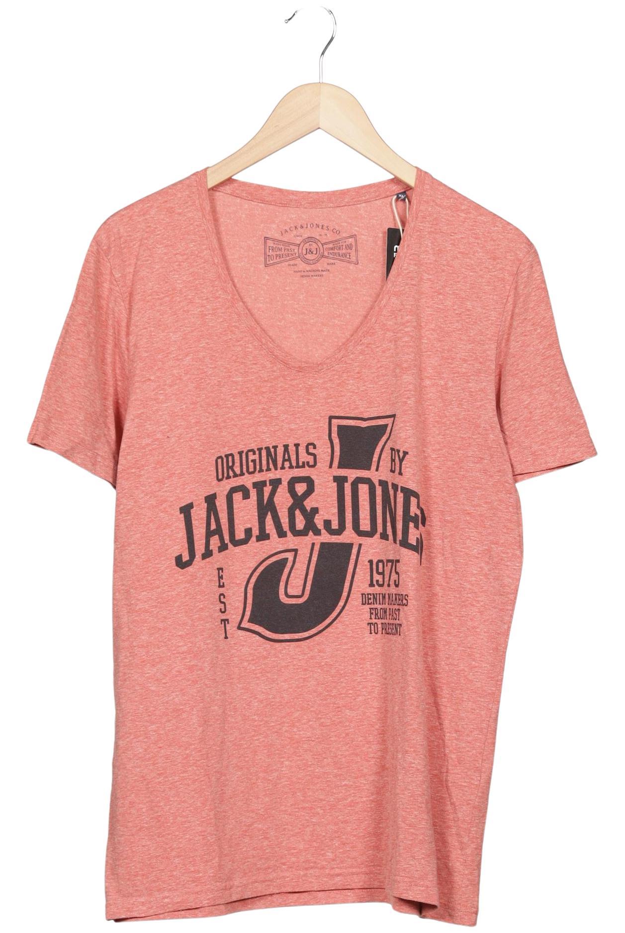 

Jack & Jones Herren T-Shirt, rot, Gr. 54
