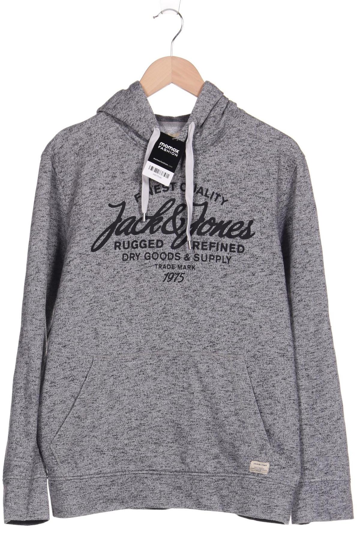 

JACK & JONES Herren Kapuzenpullover, grau