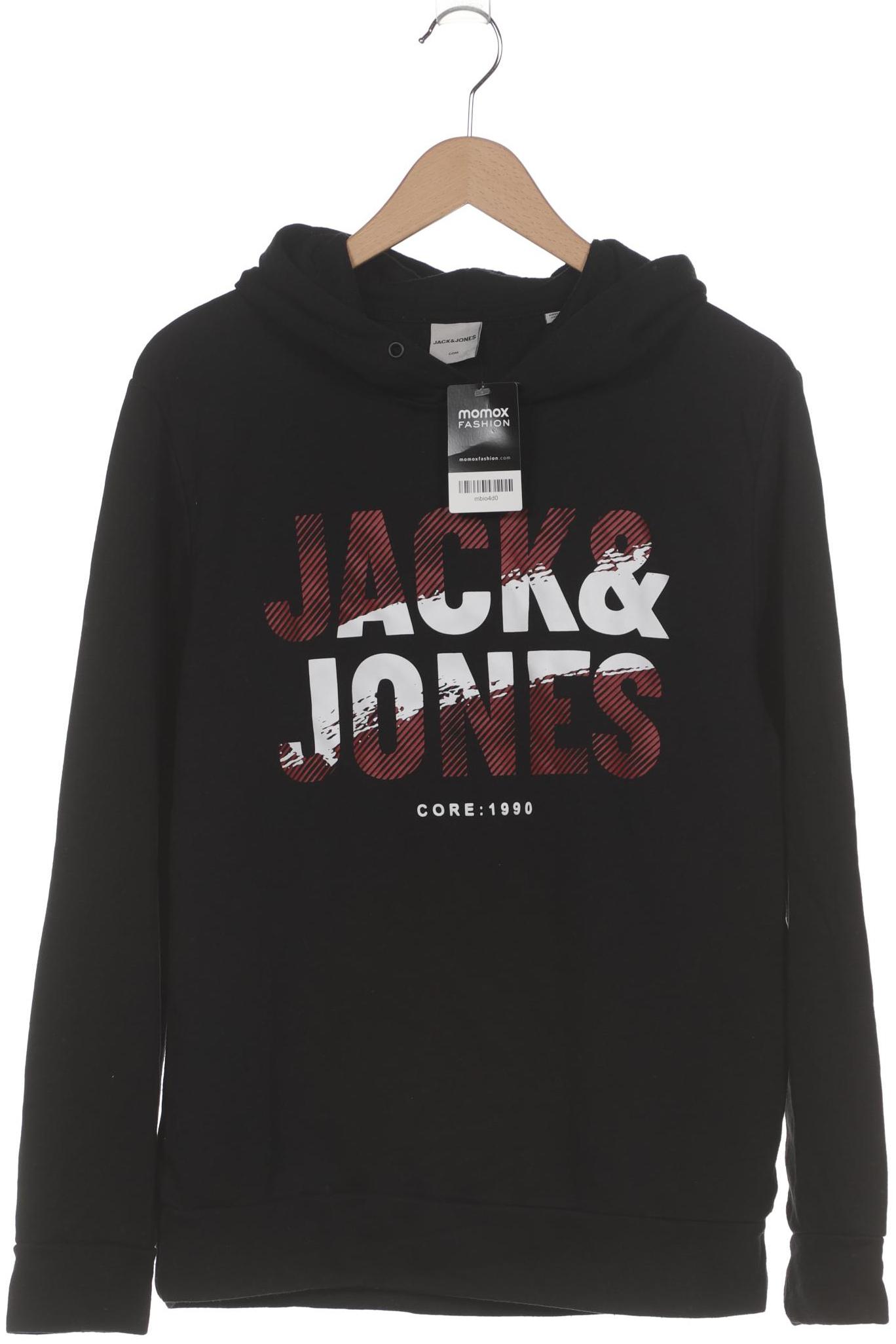 

Jack & Jones Herren Kapuzenpullover, schwarz, Gr. 52