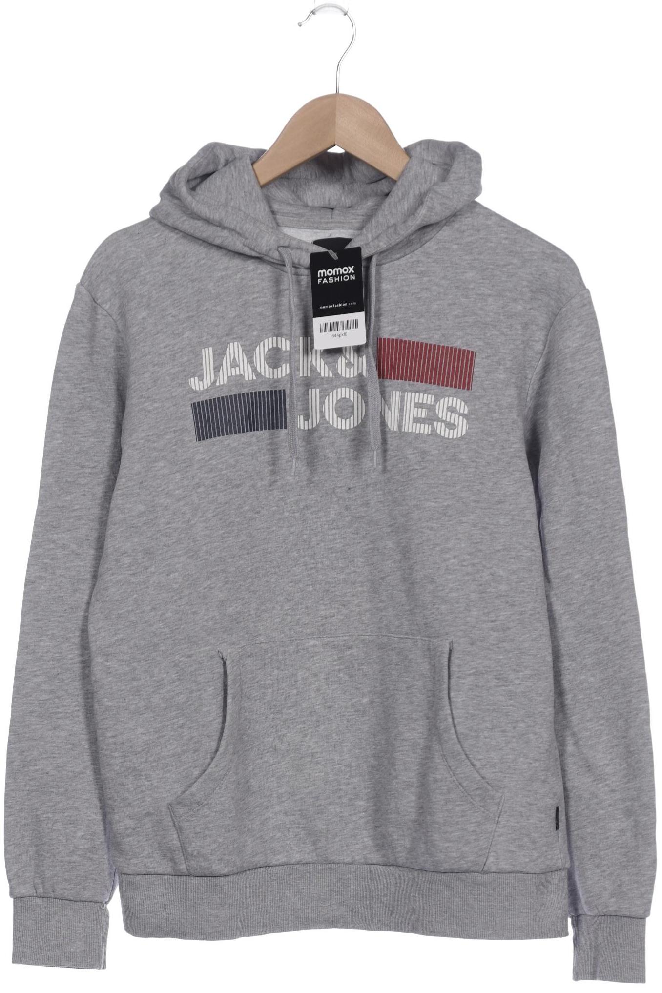 

Jack & Jones Herren Kapuzenpullover, grau, Gr. 54