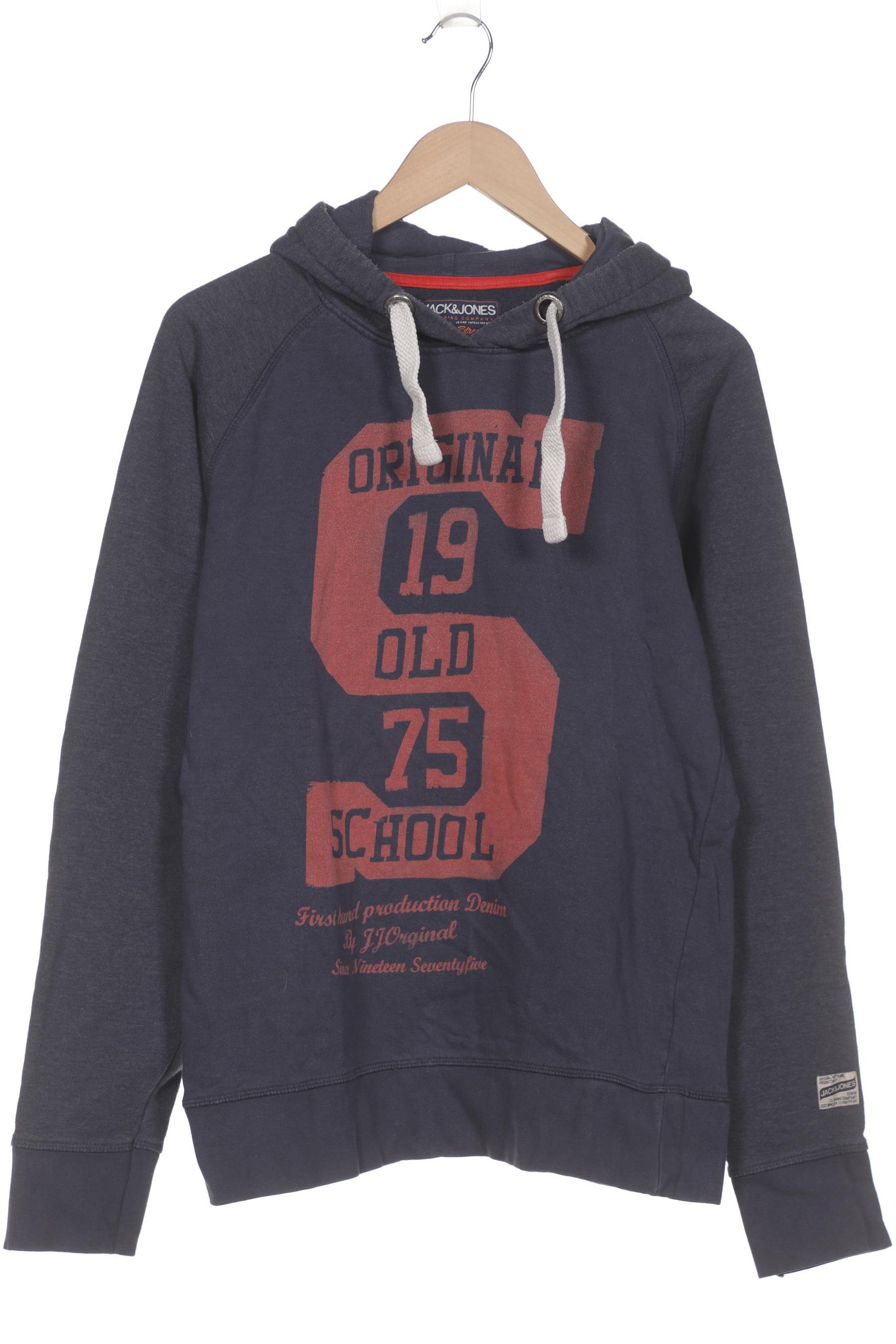 

Jack & Jones Herren Kapuzenpullover, marineblau, Gr. 48