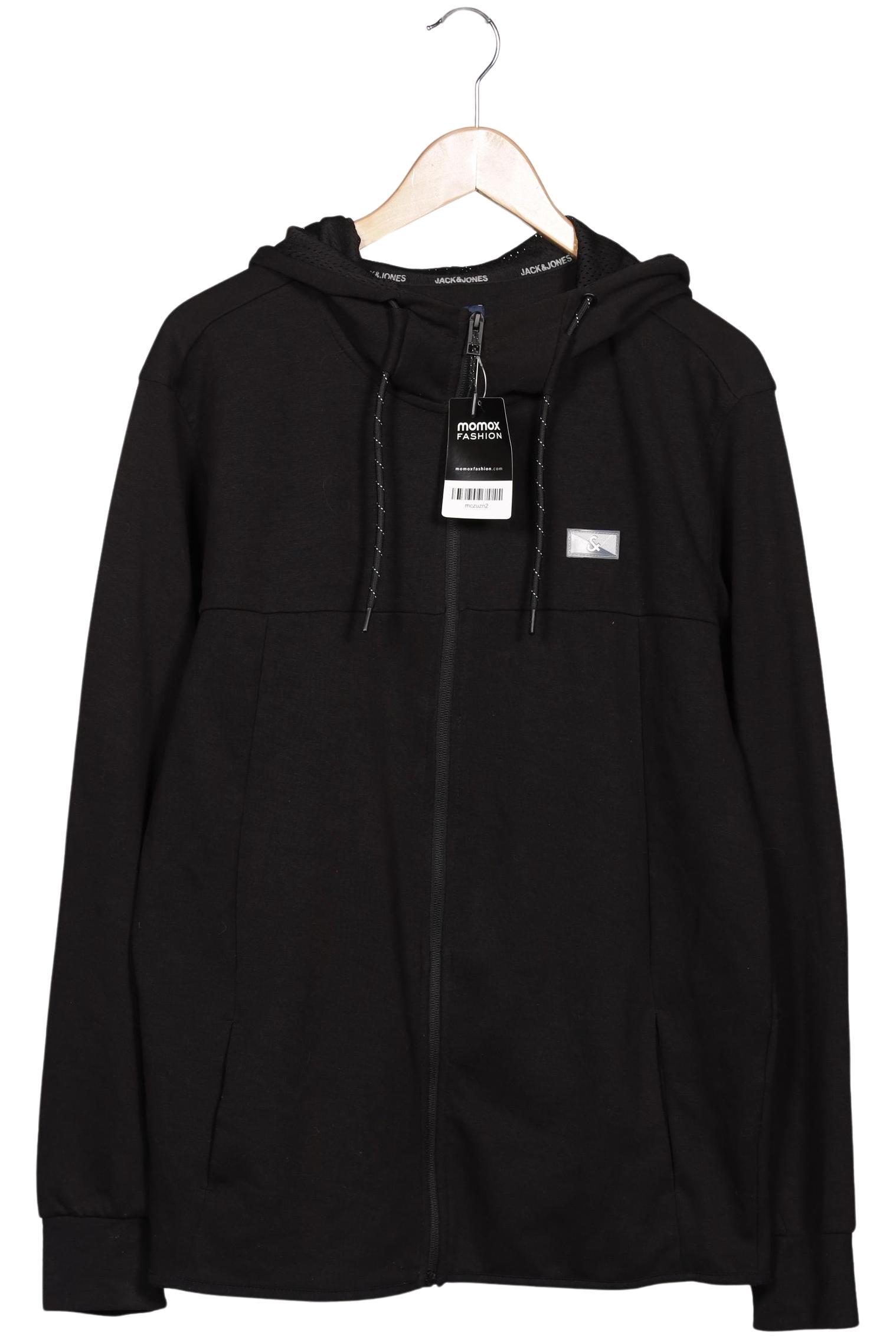 

Jack & Jones Herren Kapuzenpullover, schwarz, Gr. 52