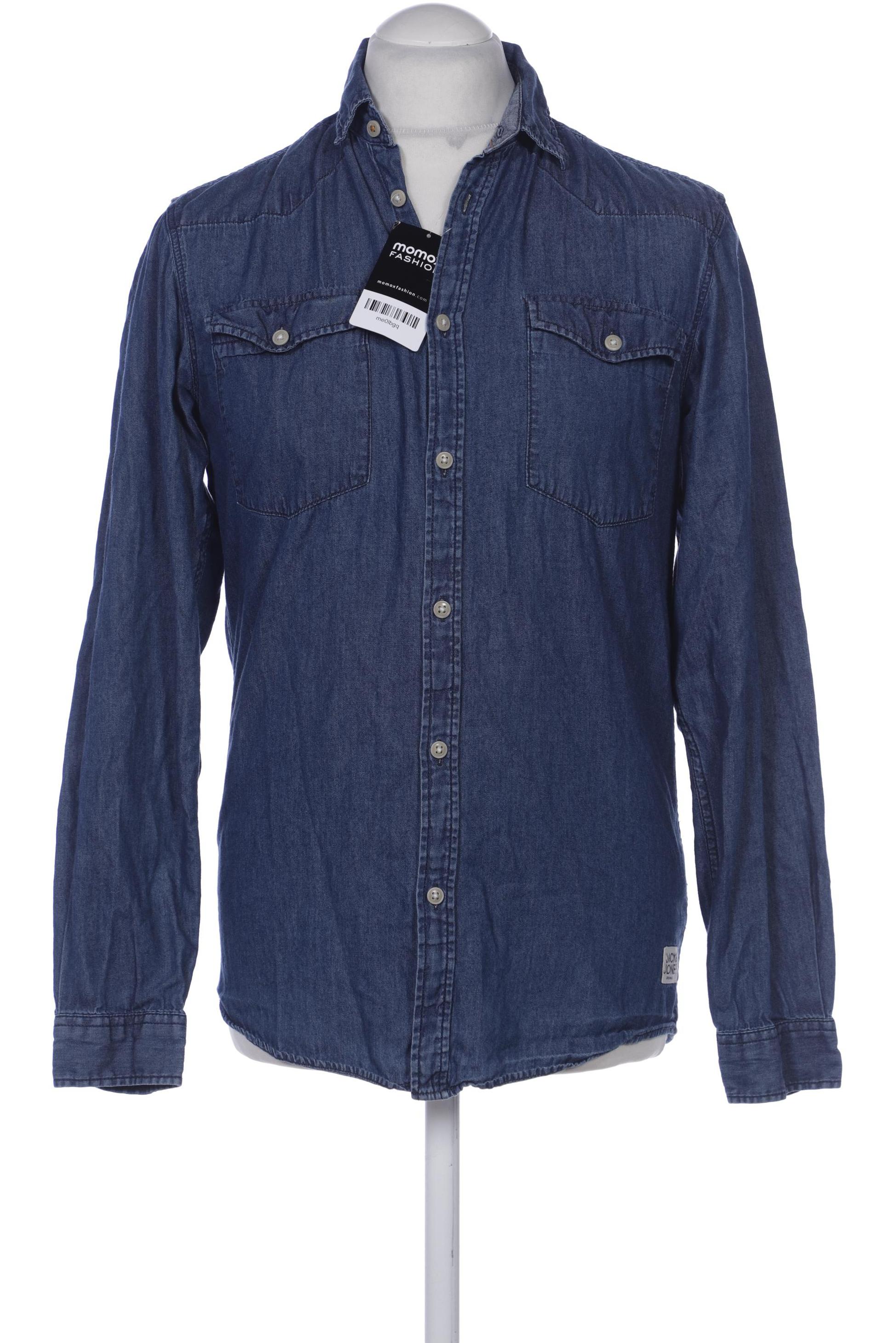 

Jack & Jones Herren Hemd, marineblau, Gr. 46