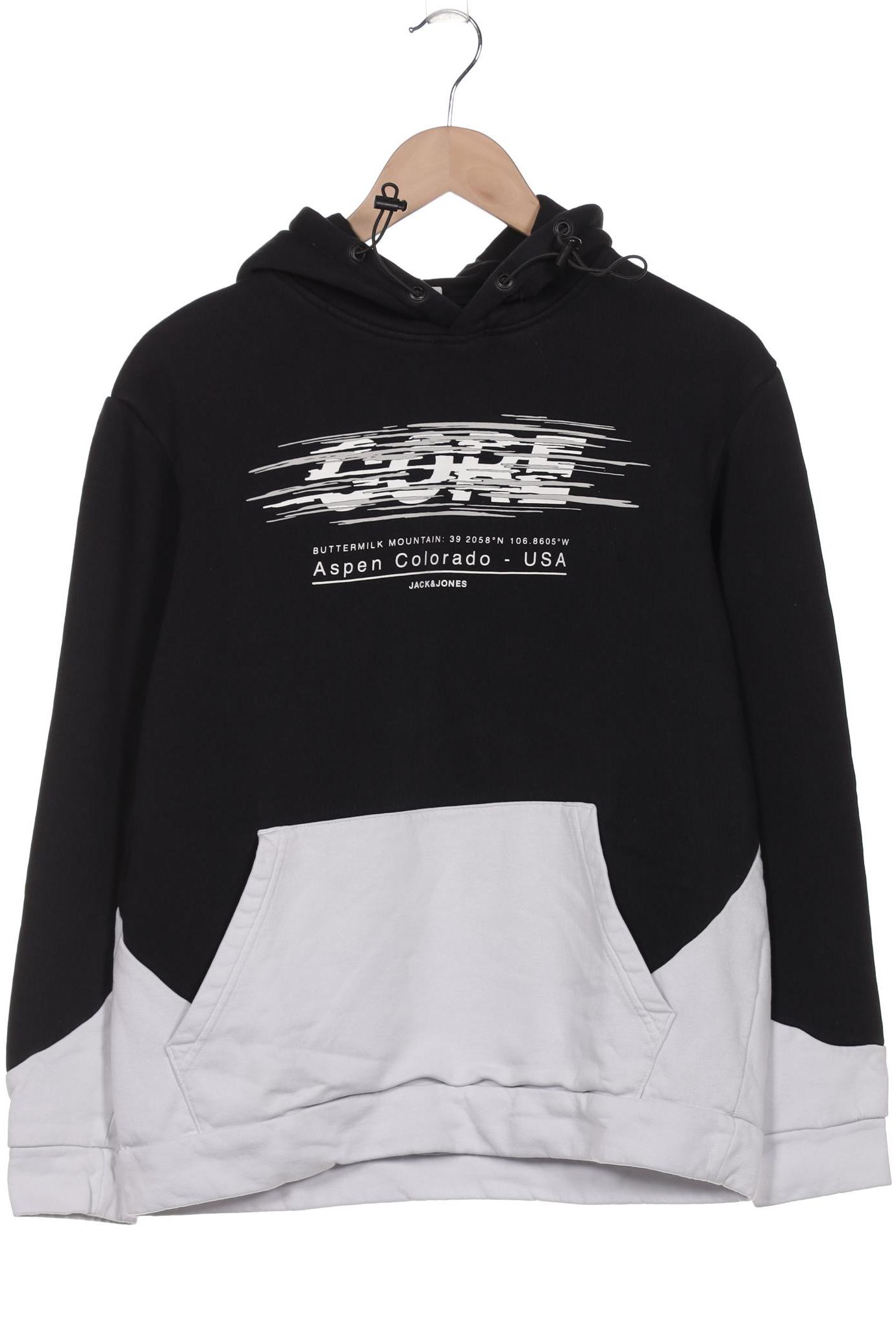 

Jack & Jones Herren Kapuzenpullover, schwarz, Gr. 52