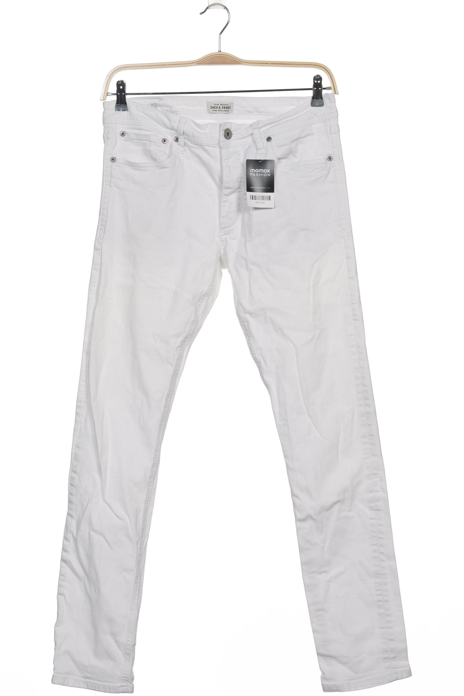 

Jack & Jones Herren Jeans, weiß, Gr. 33