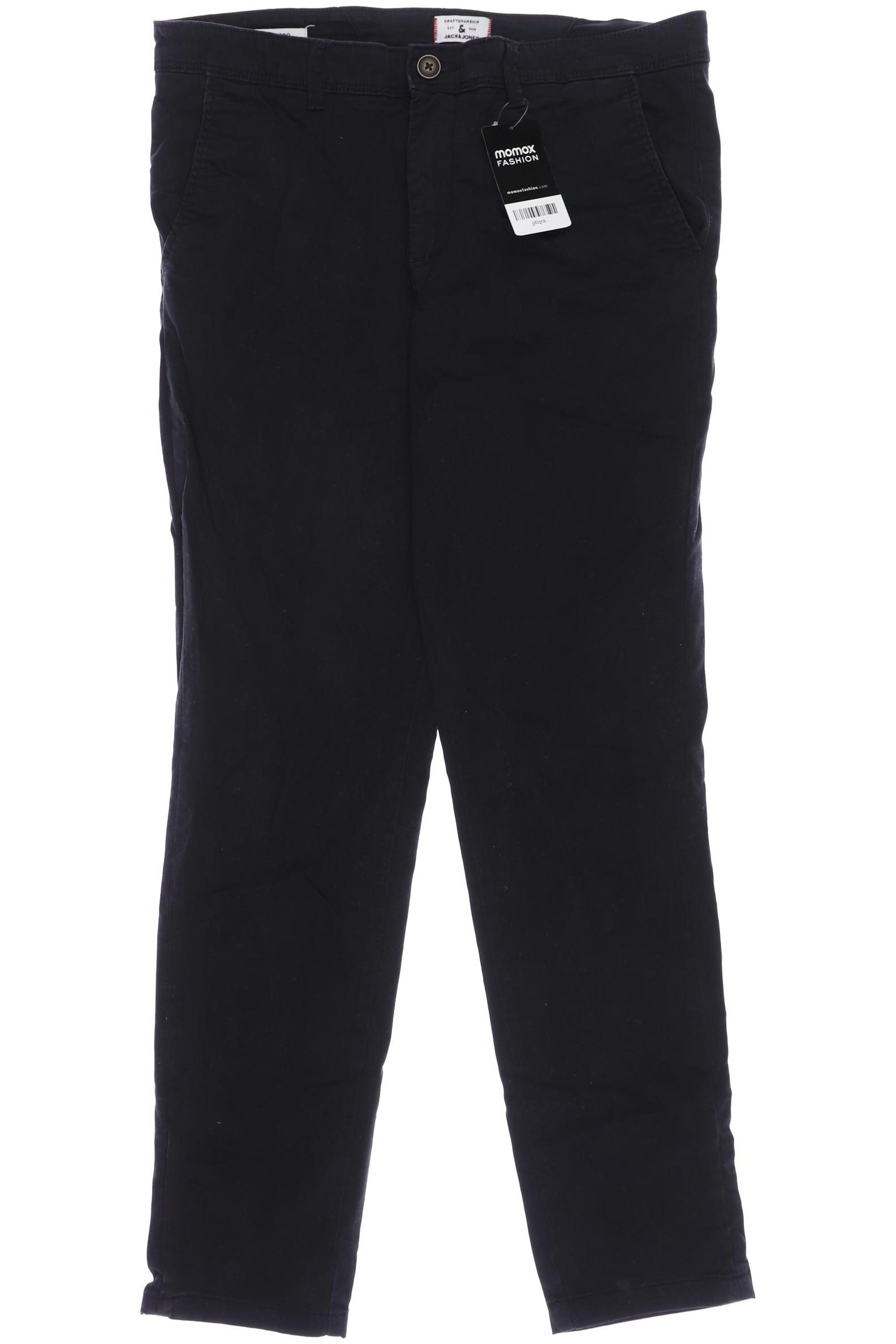 

JACK & JONES Herren Stoffhose, schwarz