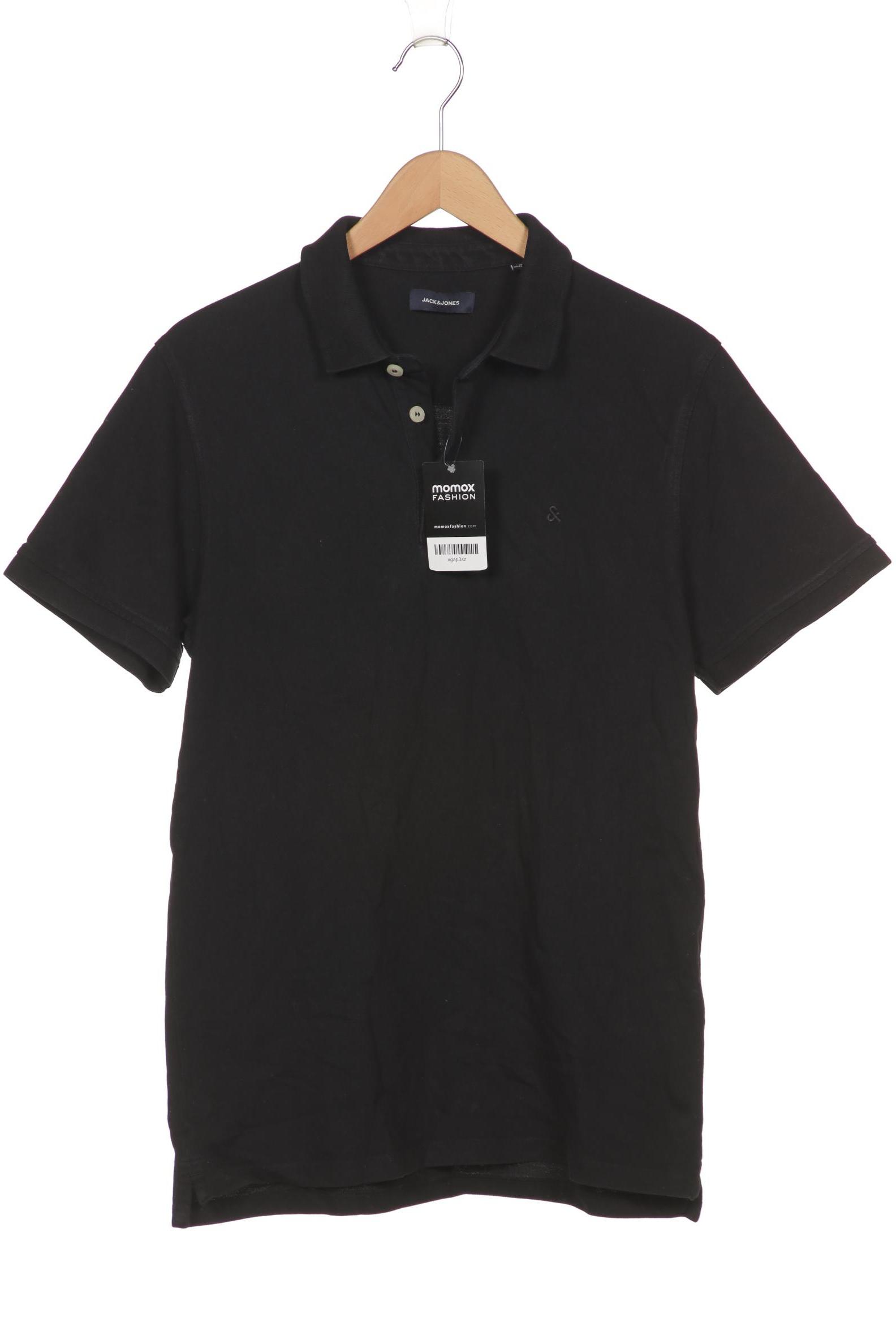 

JACK & JONES Herren Poloshirt, schwarz