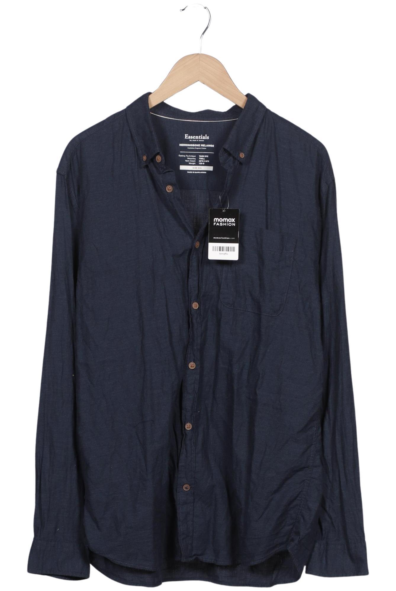 

Jack & Jones Herren Hemd, marineblau, Gr. 56