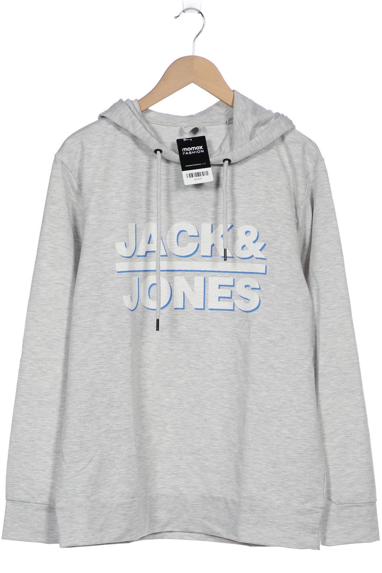 

Jack & Jones Herren Kapuzenpullover, grau, Gr. 54