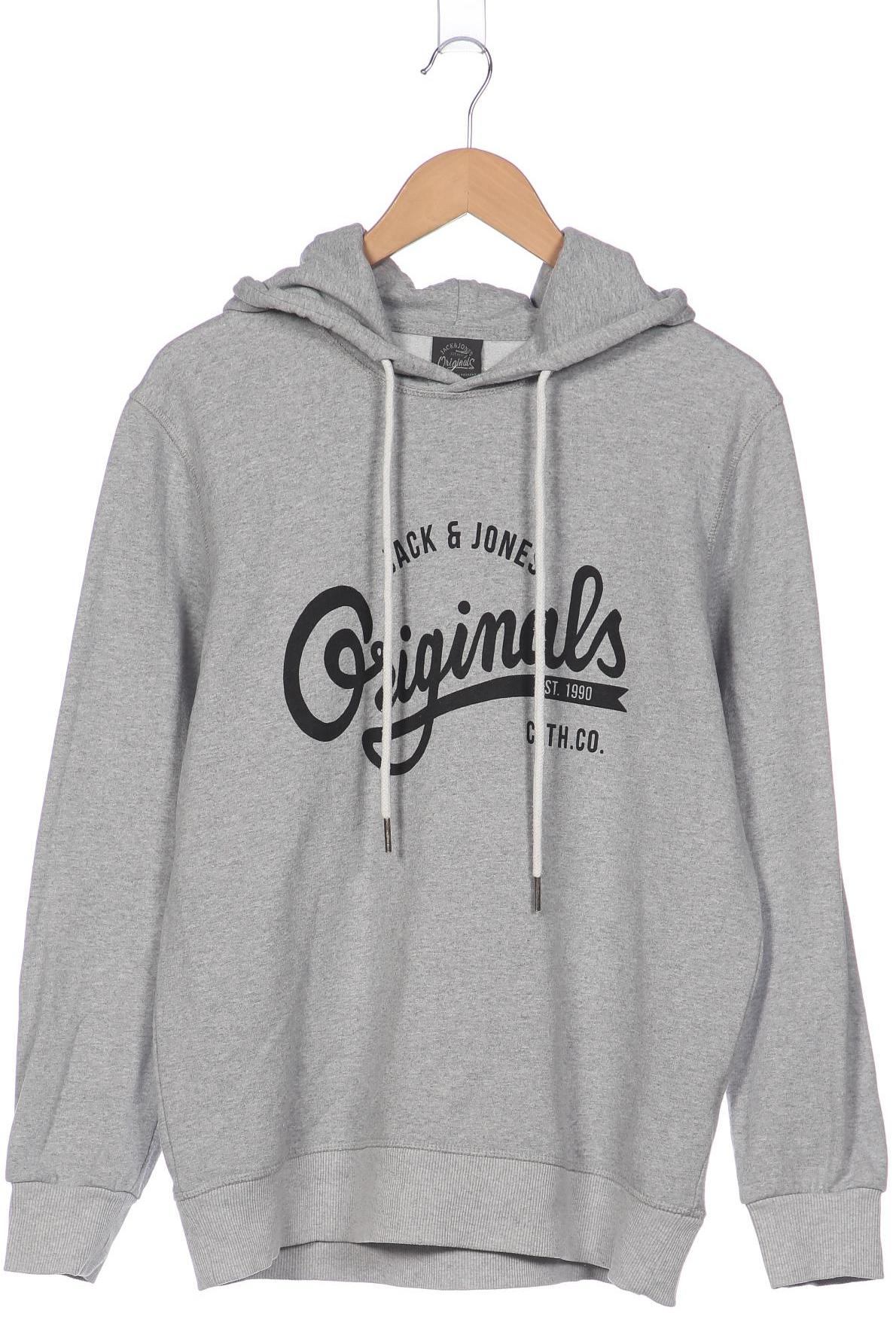 

Jack & Jones Herren Kapuzenpullover, grau, Gr. 54