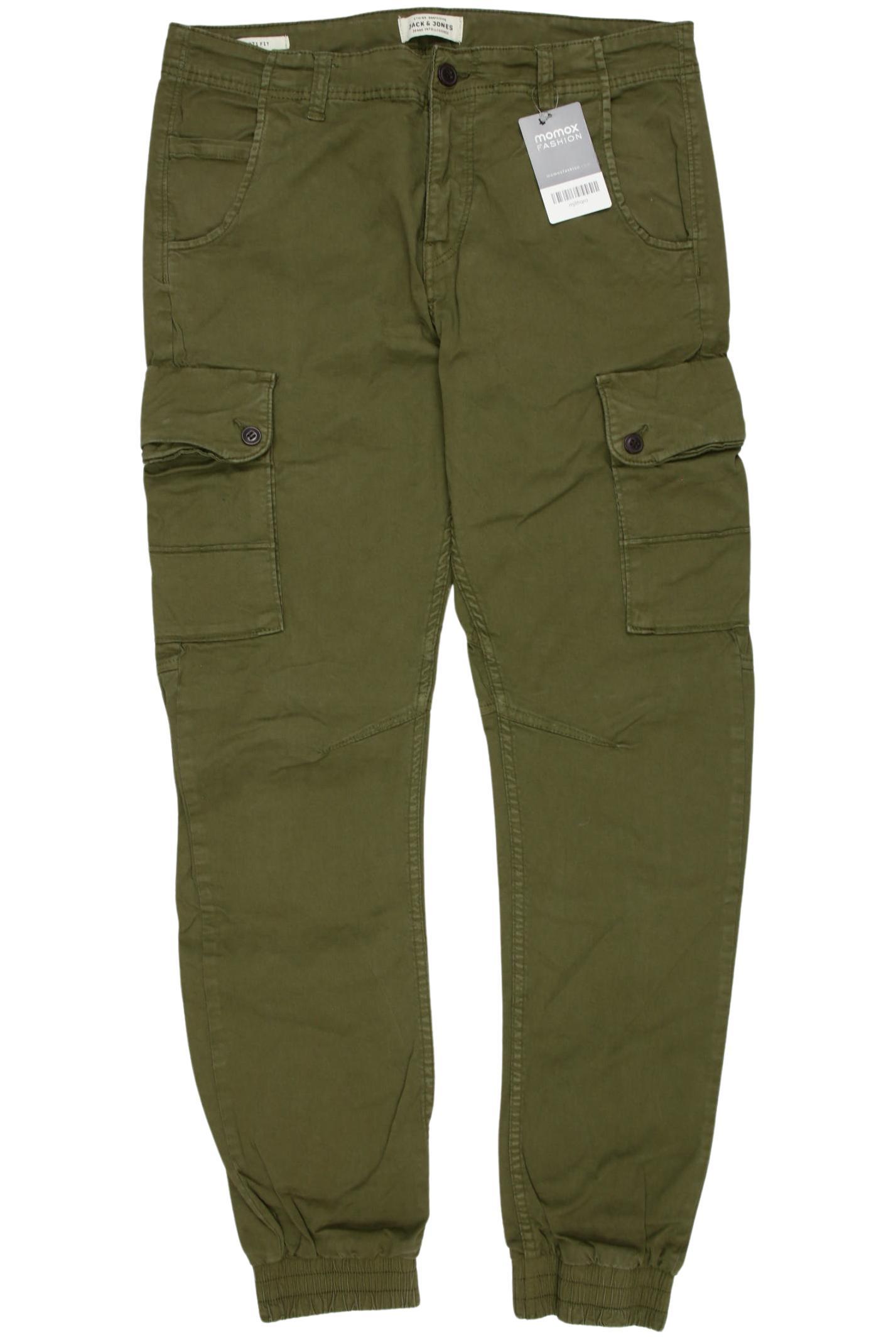 

Jack & Jones Herren Stoffhose, grün, Gr. 33