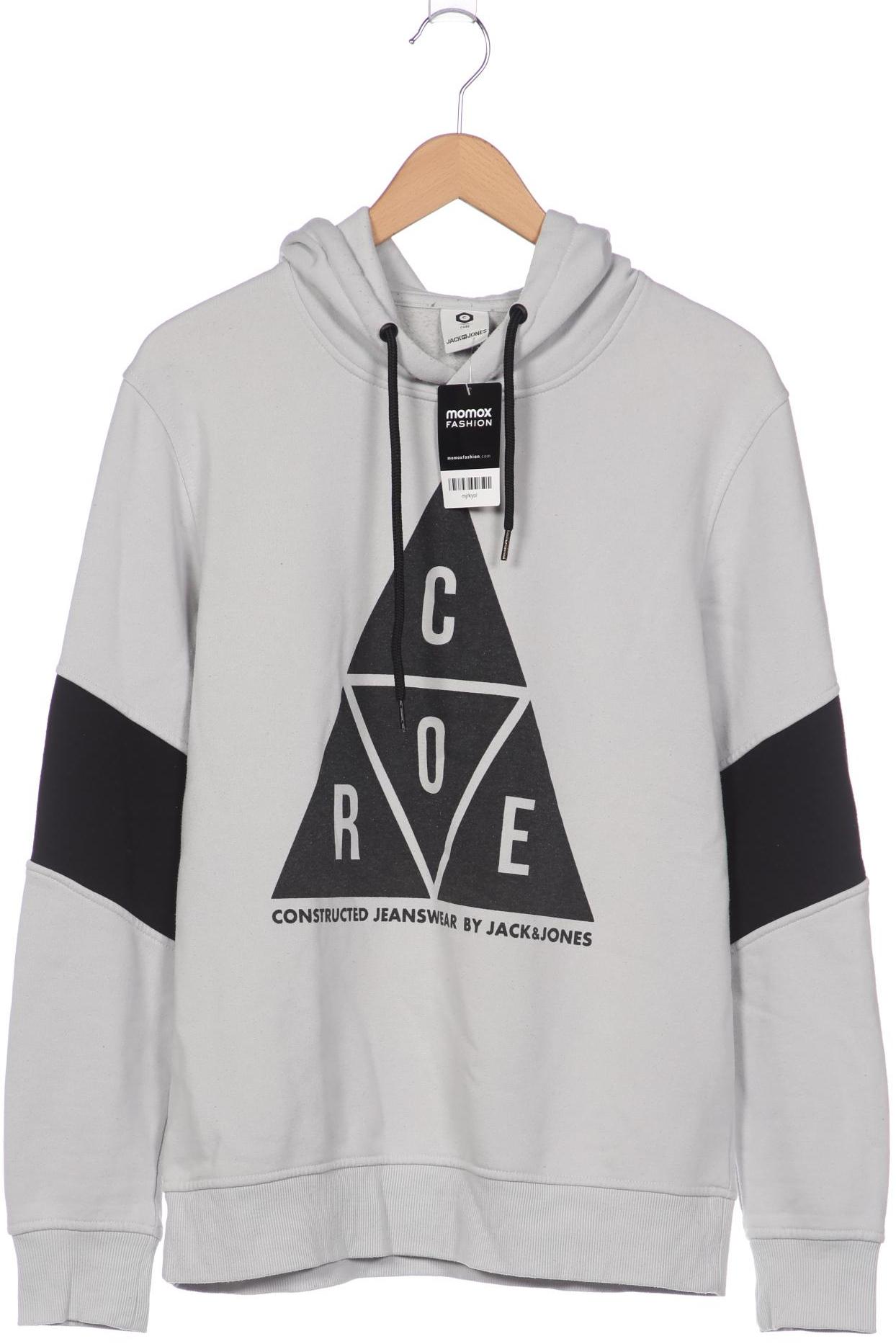 

Jack & Jones Herren Kapuzenpullover, grau, Gr. 52