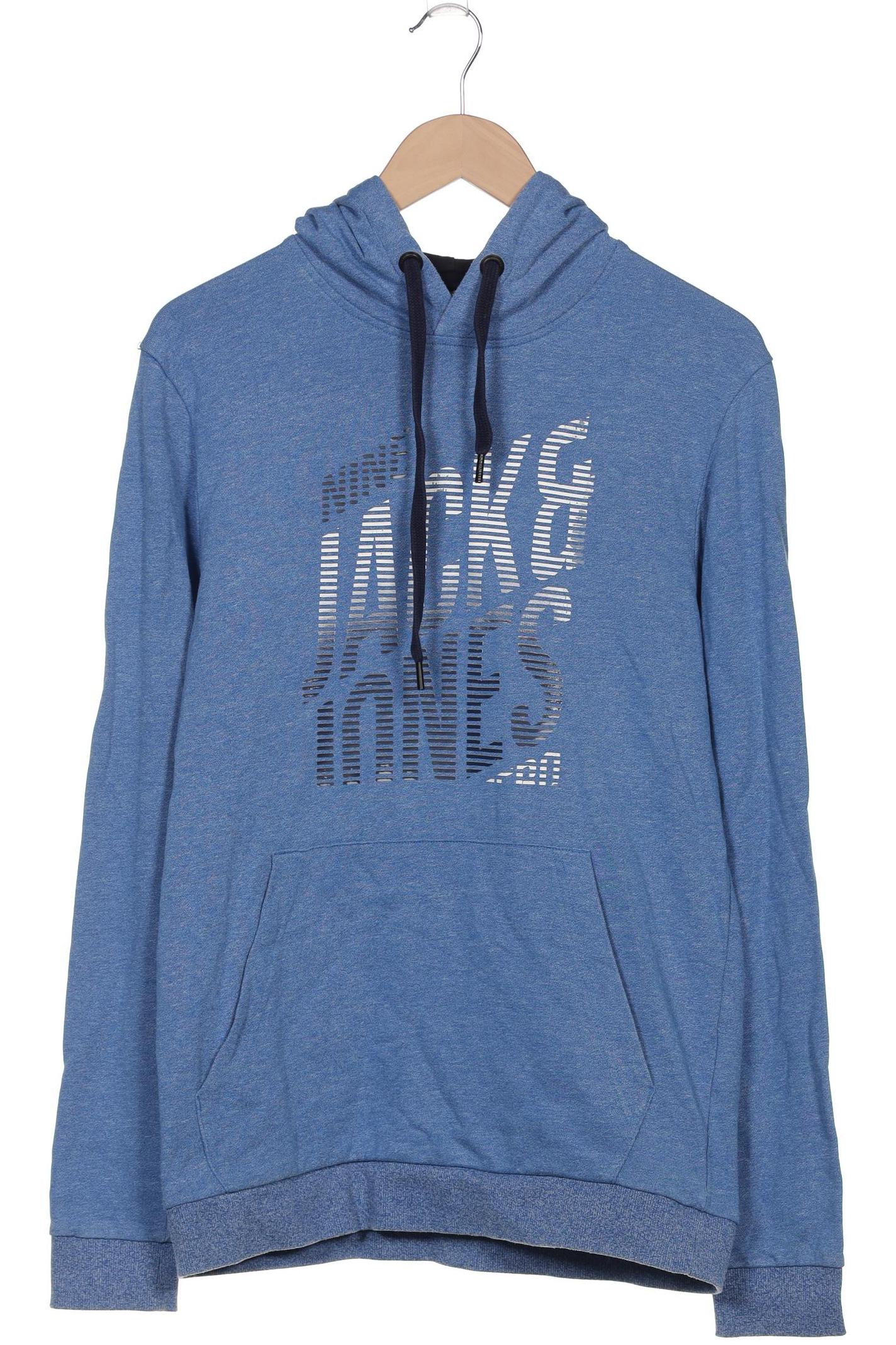 

Jack & Jones Herren Kapuzenpullover, blau, Gr. 48