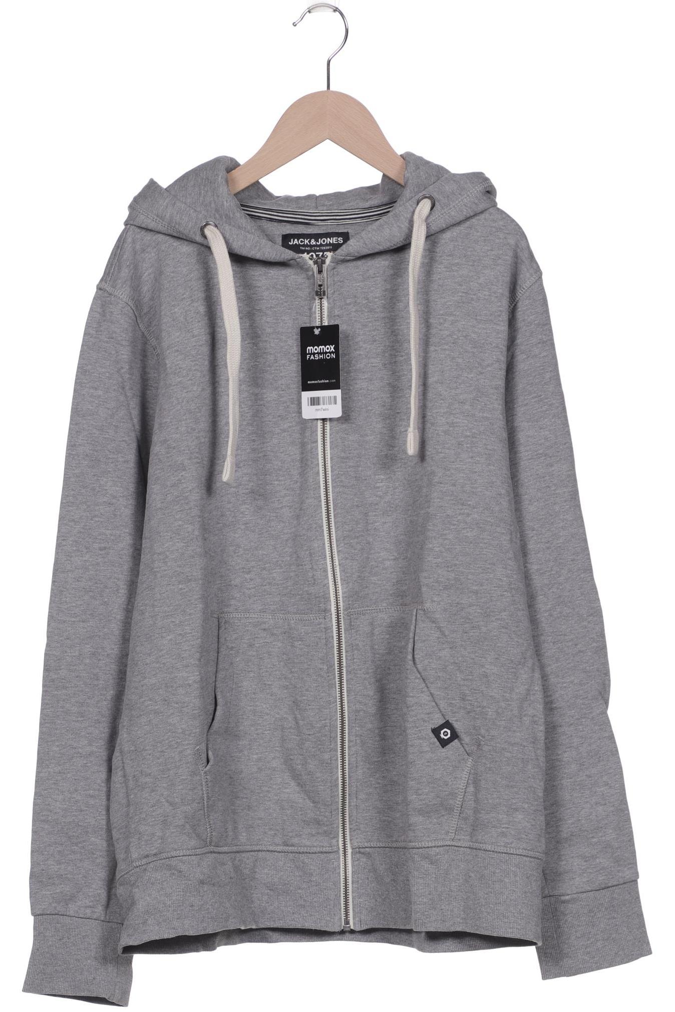 

JACK & JONES Herren Kapuzenpullover, grau