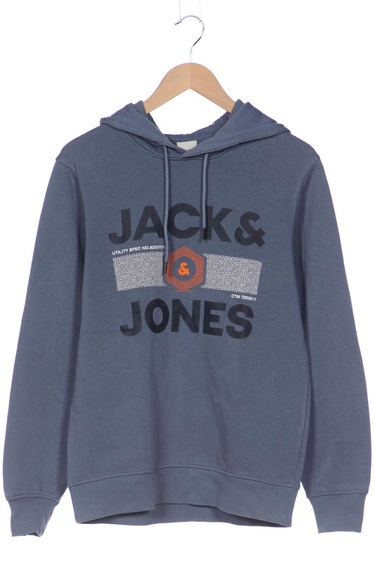 

JACK & JONES Herren Kapuzenpullover, blau