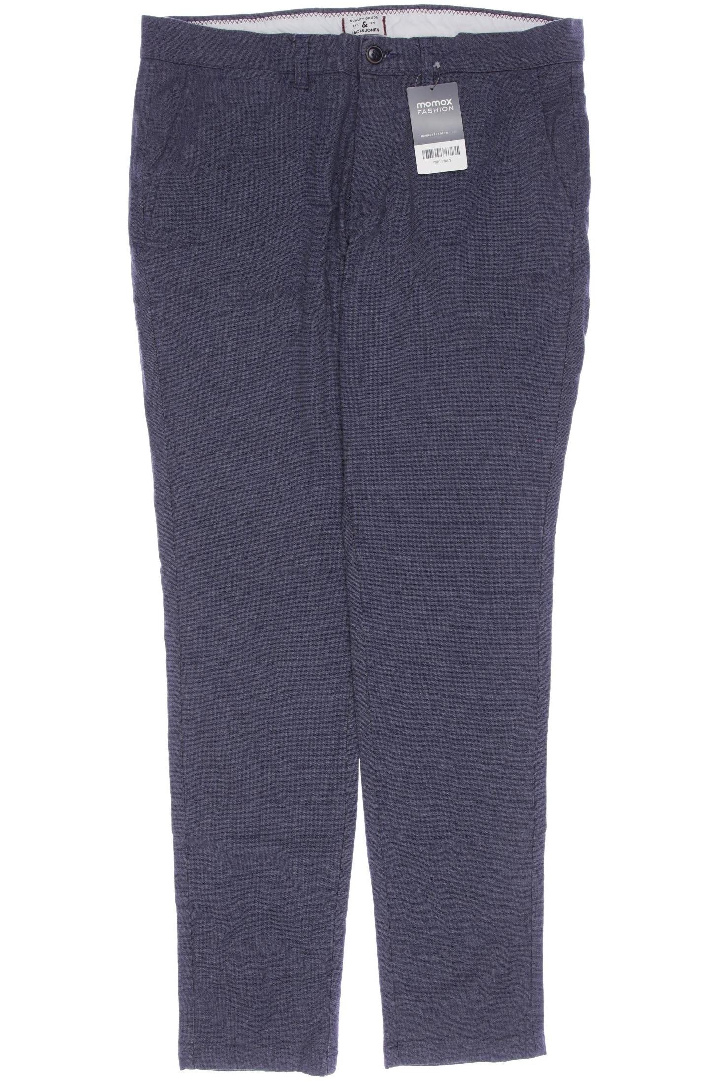 

Jack & Jones Herren Stoffhose, blau, Gr. 34