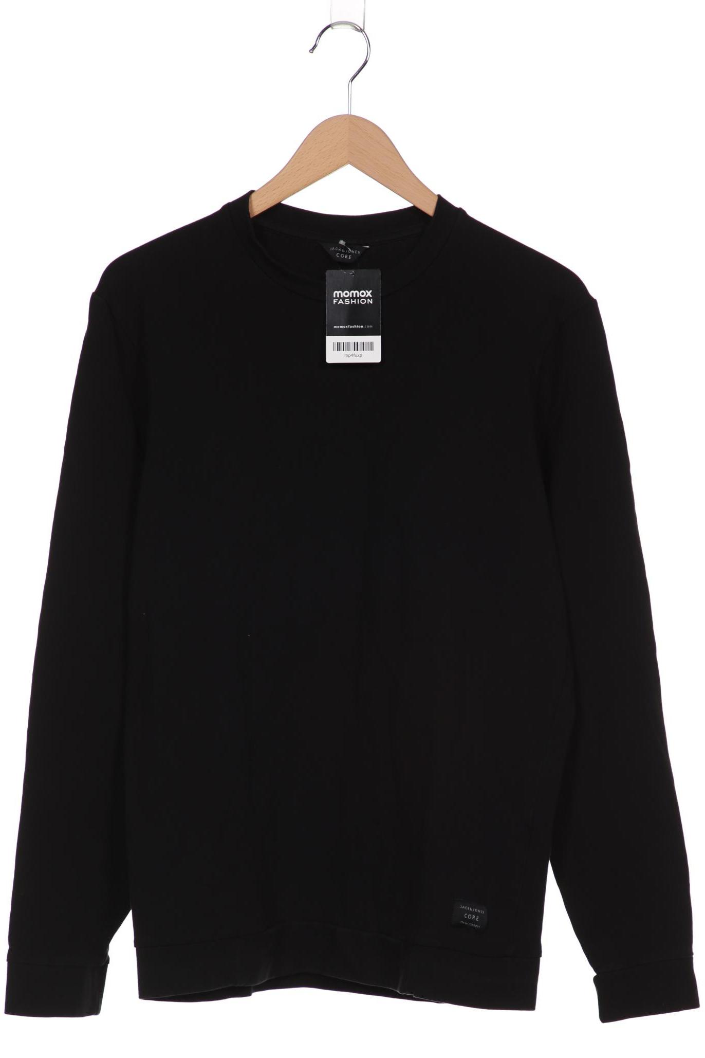 

JACK & JONES Herren Langarmshirt, schwarz