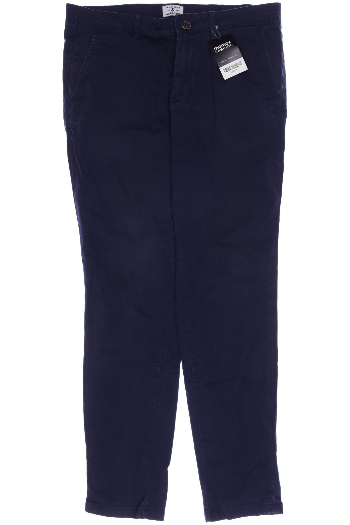 

Jack & Jones Herren Stoffhose, marineblau