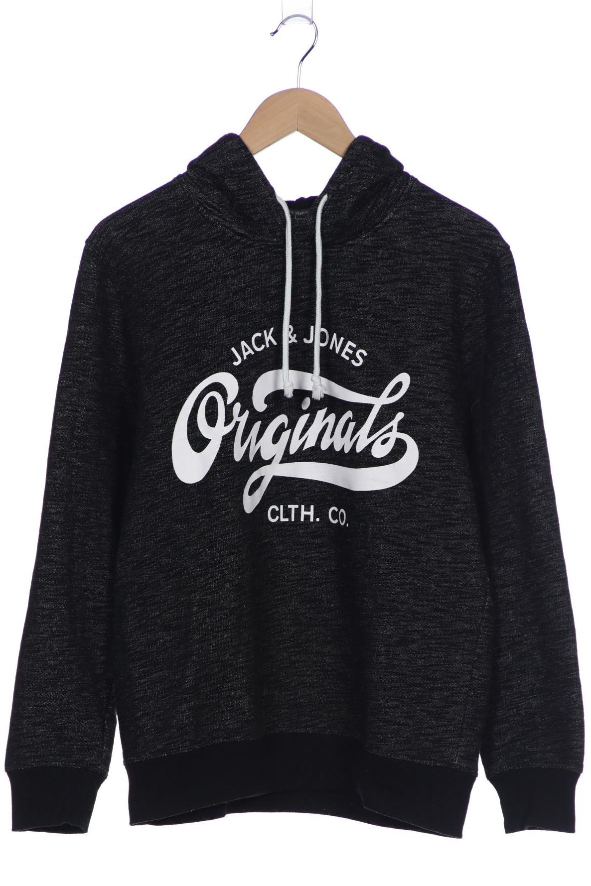 

Jack & Jones Herren Kapuzenpullover, schwarz, Gr. 48