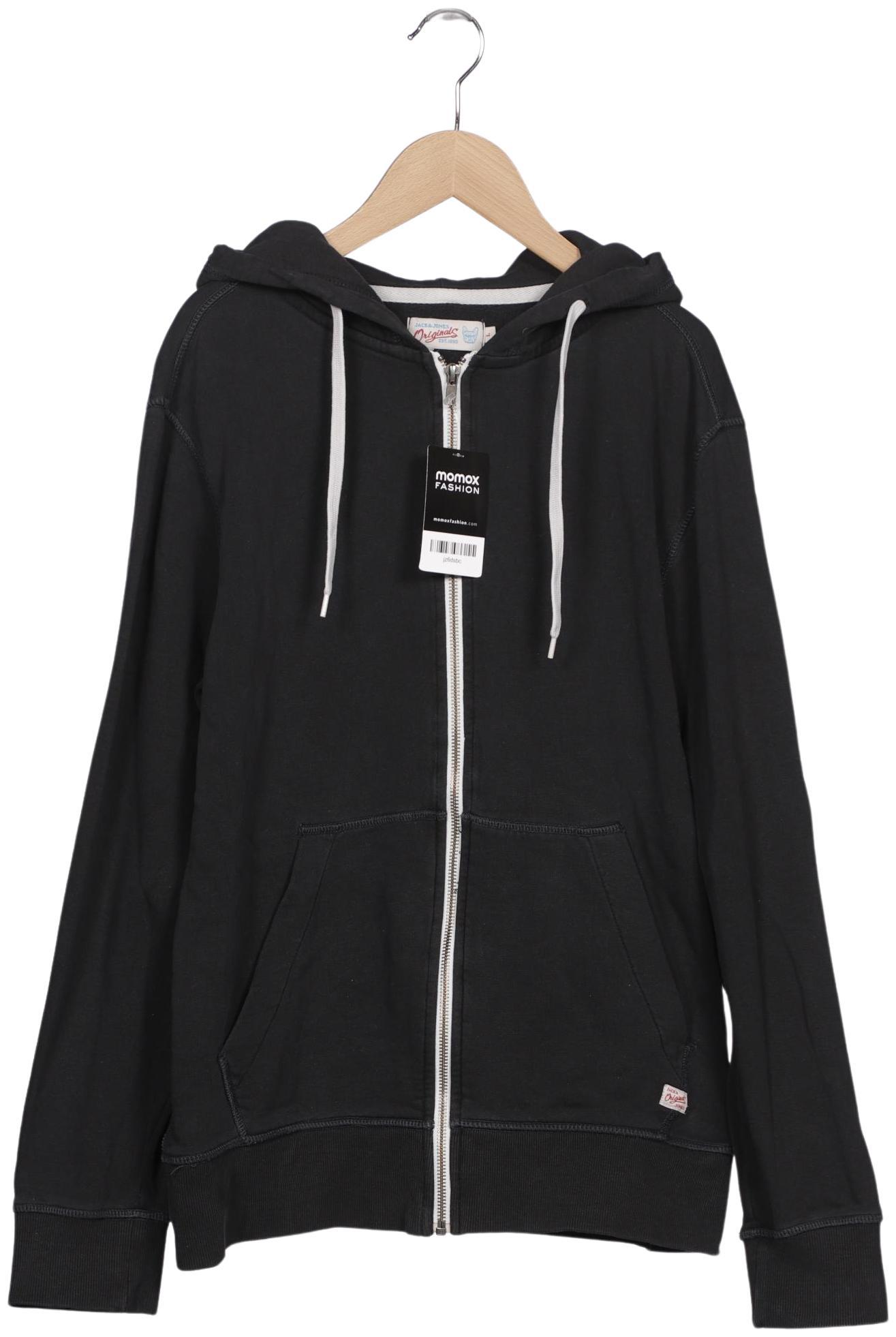 

Jack & Jones Herren Kapuzenpullover, schwarz, Gr. 52