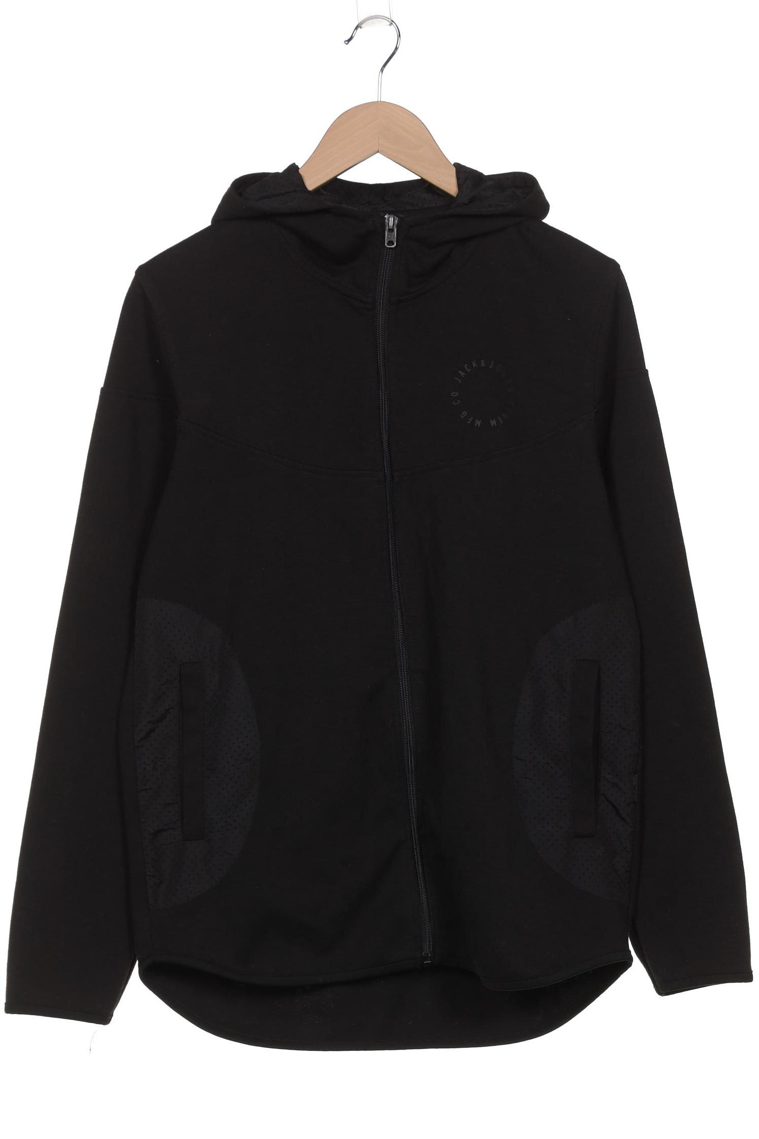 

Jack & Jones Herren Kapuzenpullover, schwarz, Gr. 48