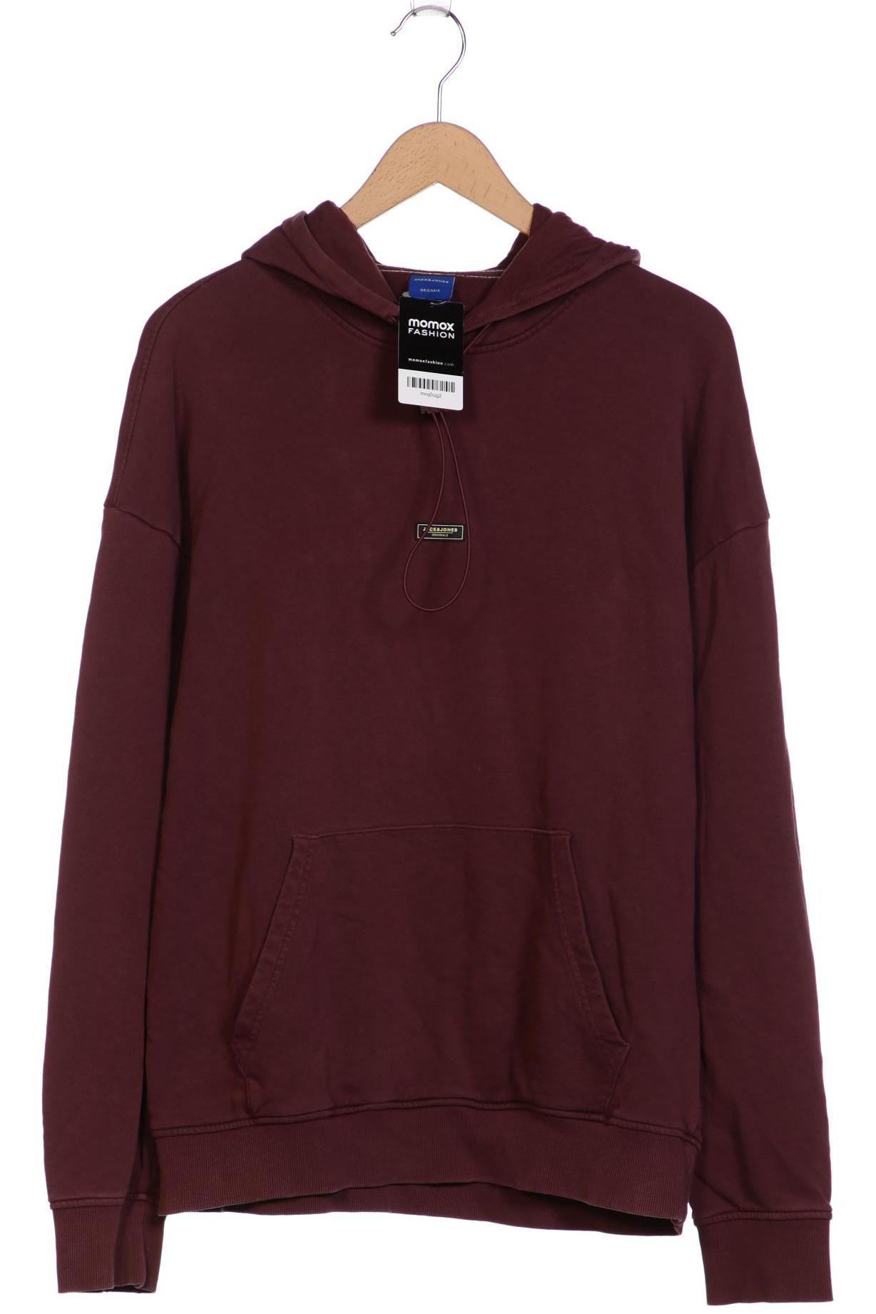 

Jack & Jones Herren Kapuzenpullover, bordeaux, Gr. 52