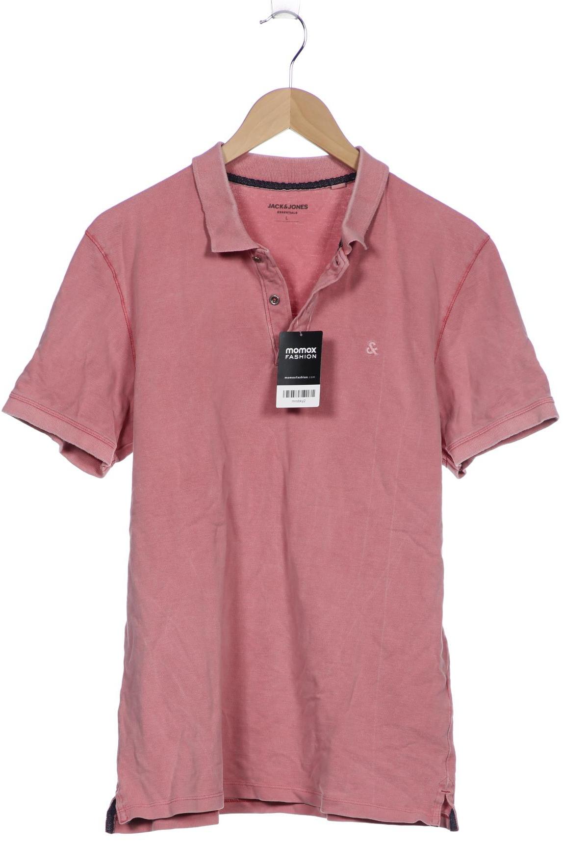 

JACK & JONES Herren Poloshirt, pink