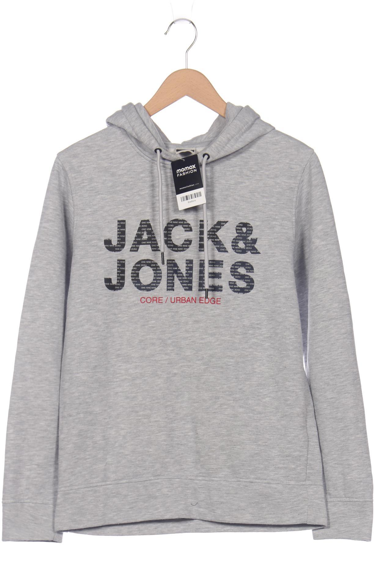 

Jack & Jones Herren Kapuzenpullover, grau, Gr. 48