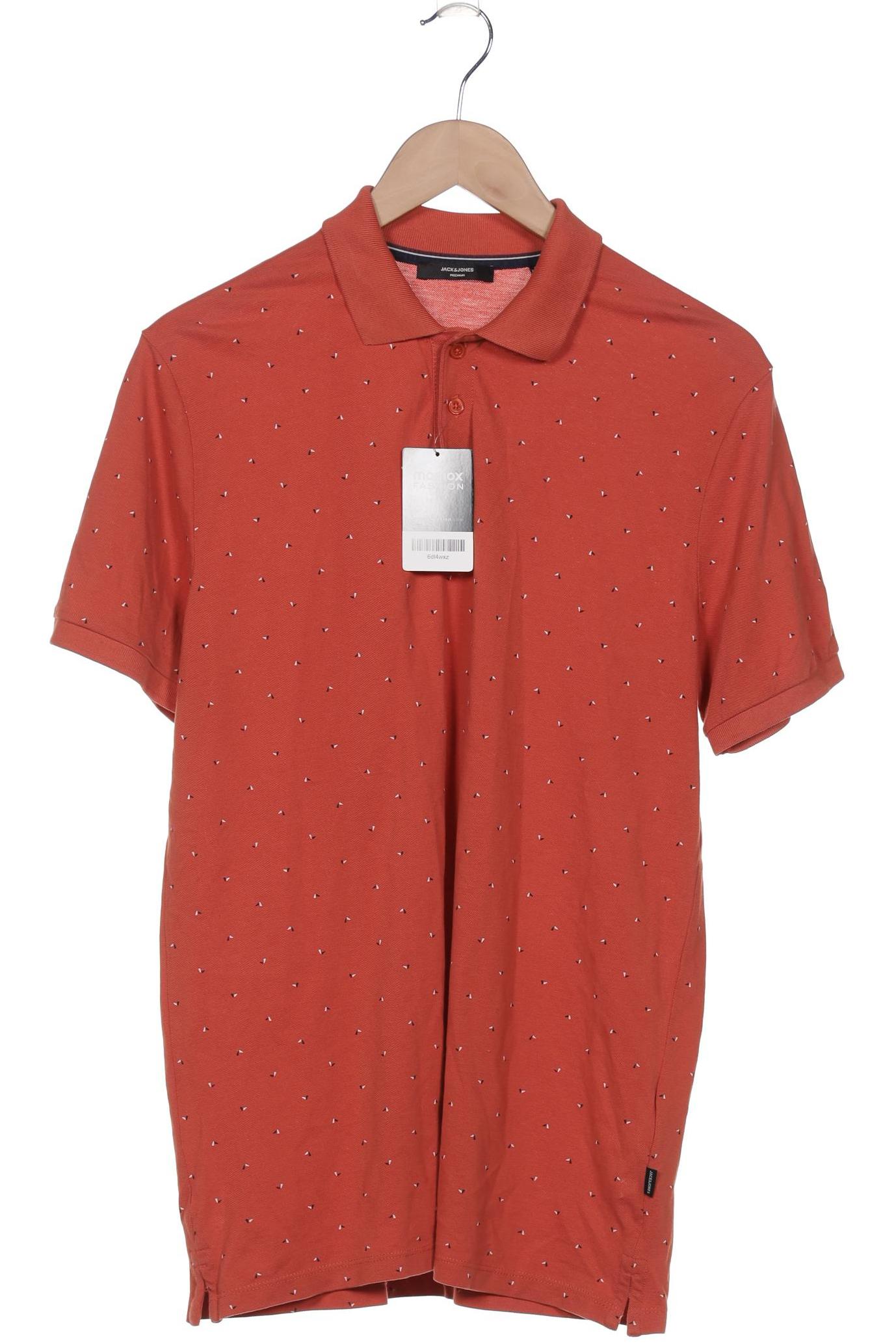 

Jack & Jones Herren Poloshirt, orange, Gr. 52