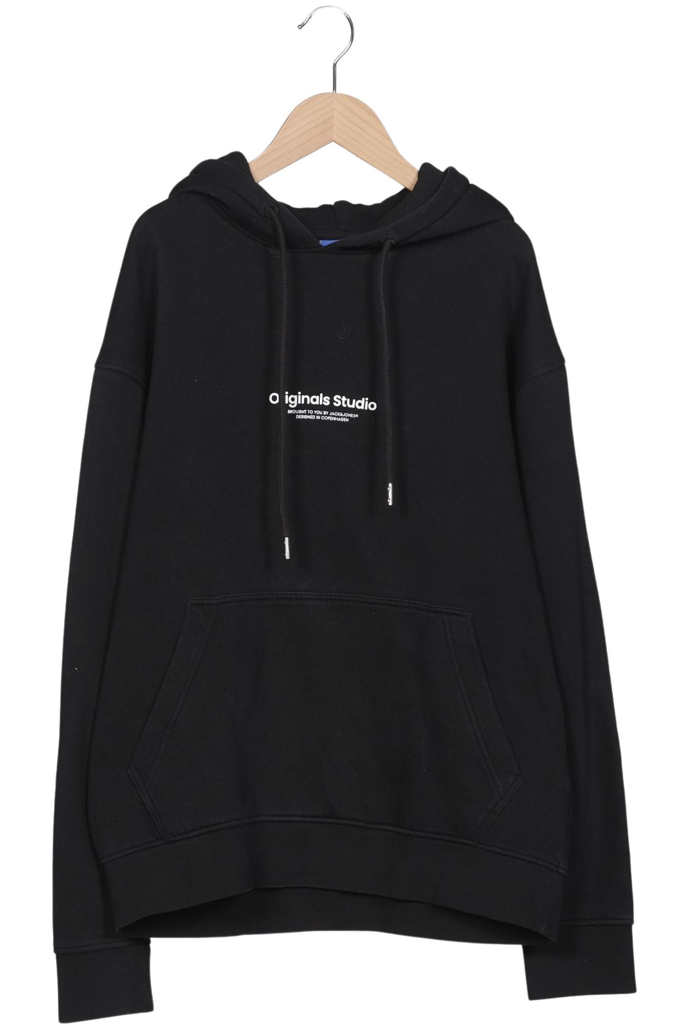 

Jack & Jones Herren Kapuzenpullover, schwarz, Gr. 48