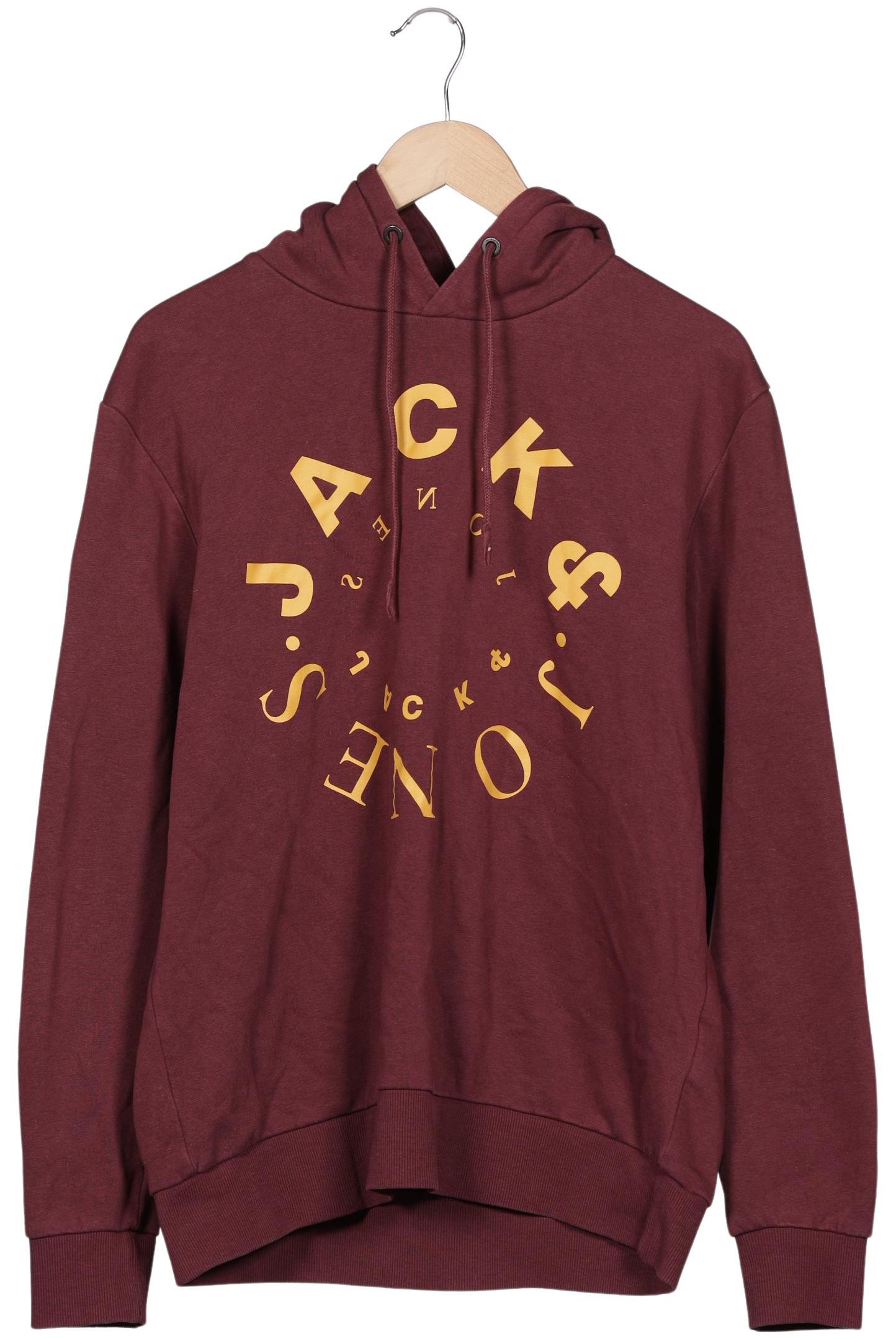 

Jack & Jones Herren Kapuzenpullover, bordeaux, Gr. 54