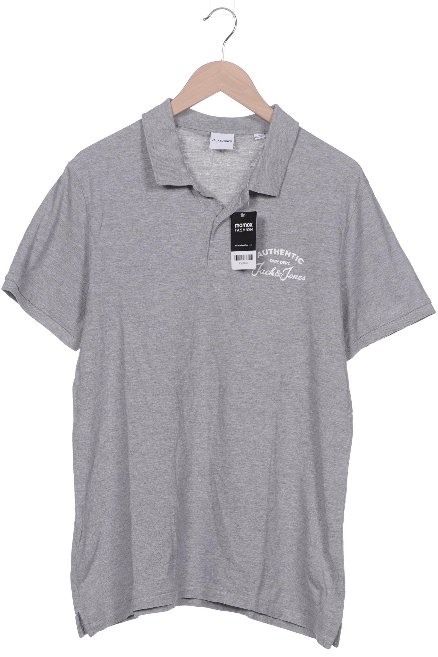 

Jack & Jones Herren Poloshirt, grau, Gr. 56