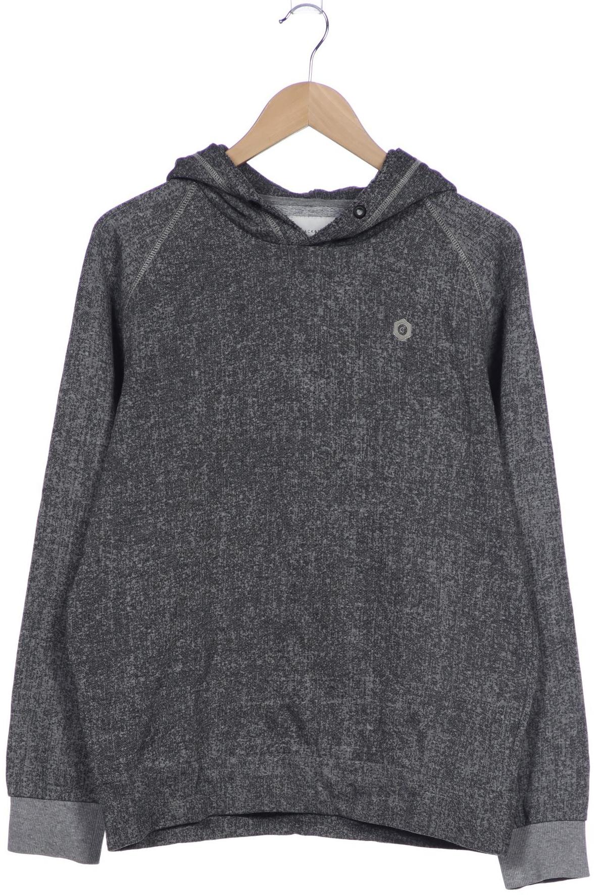 

Jack & Jones Herren Kapuzenpullover, grau, Gr. 46