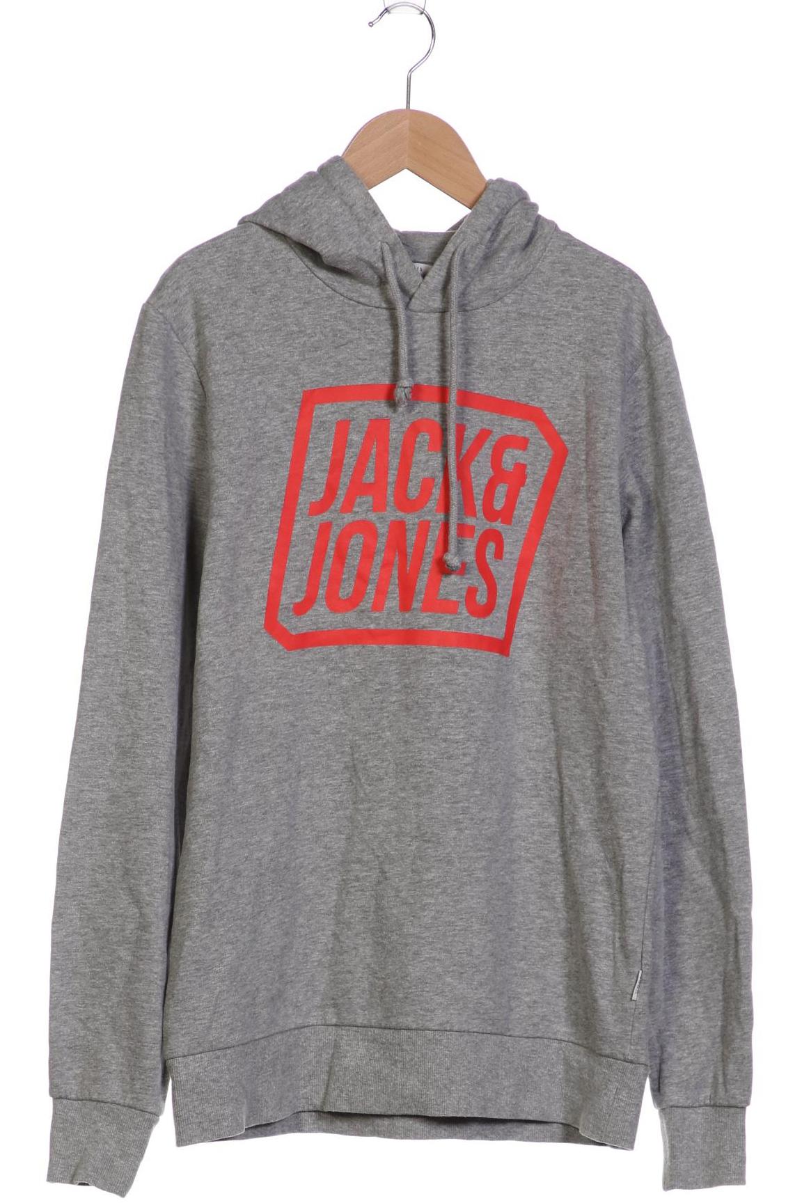 

JACK & JONES Herren Kapuzenpullover, grau