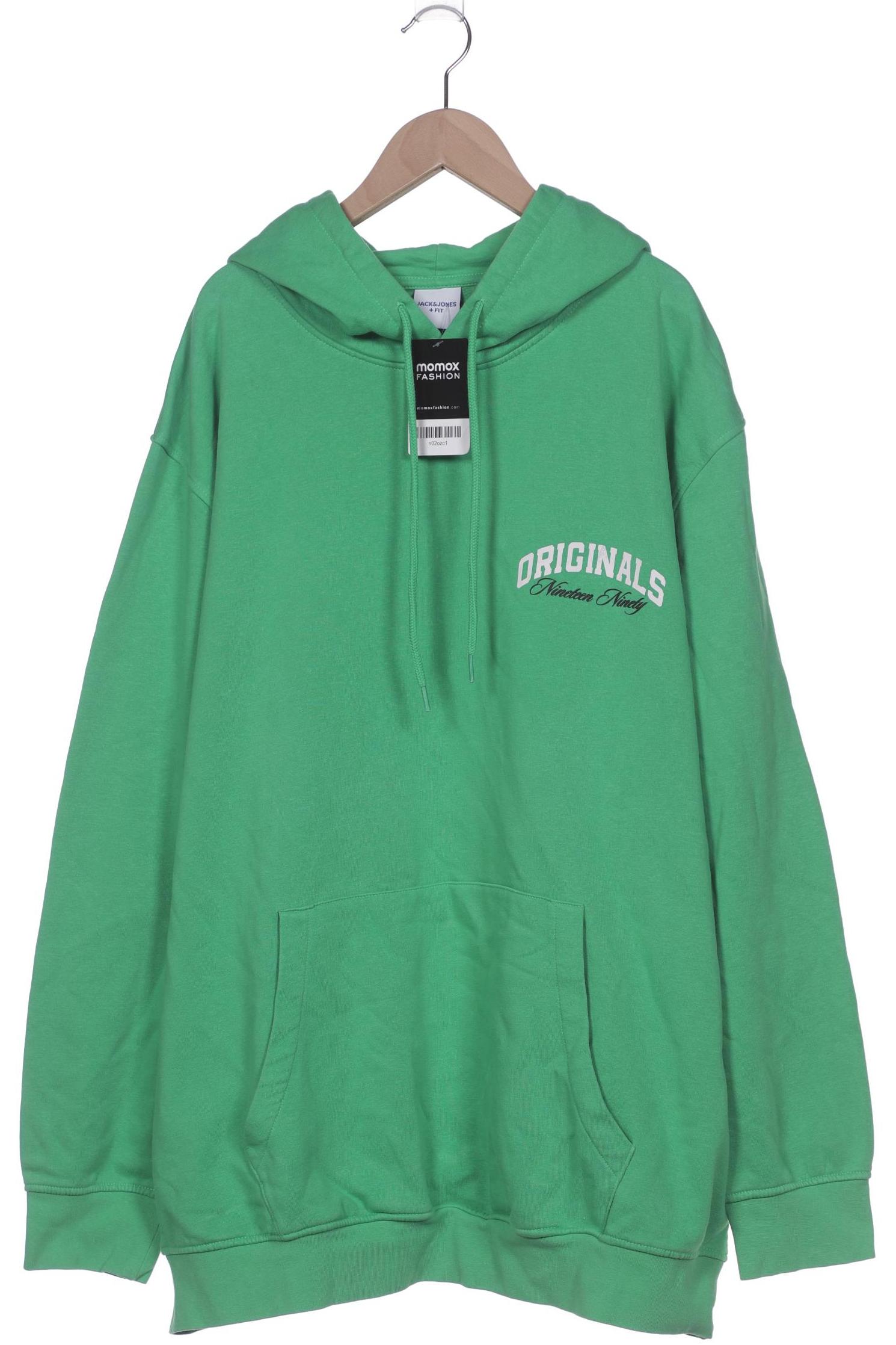 

Jack & Jones Herren Kapuzenpullover, grün, Gr. 60