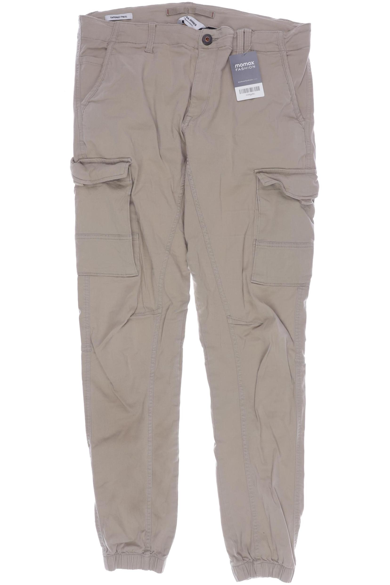 

JACK & JONES Herren Stoffhose, beige