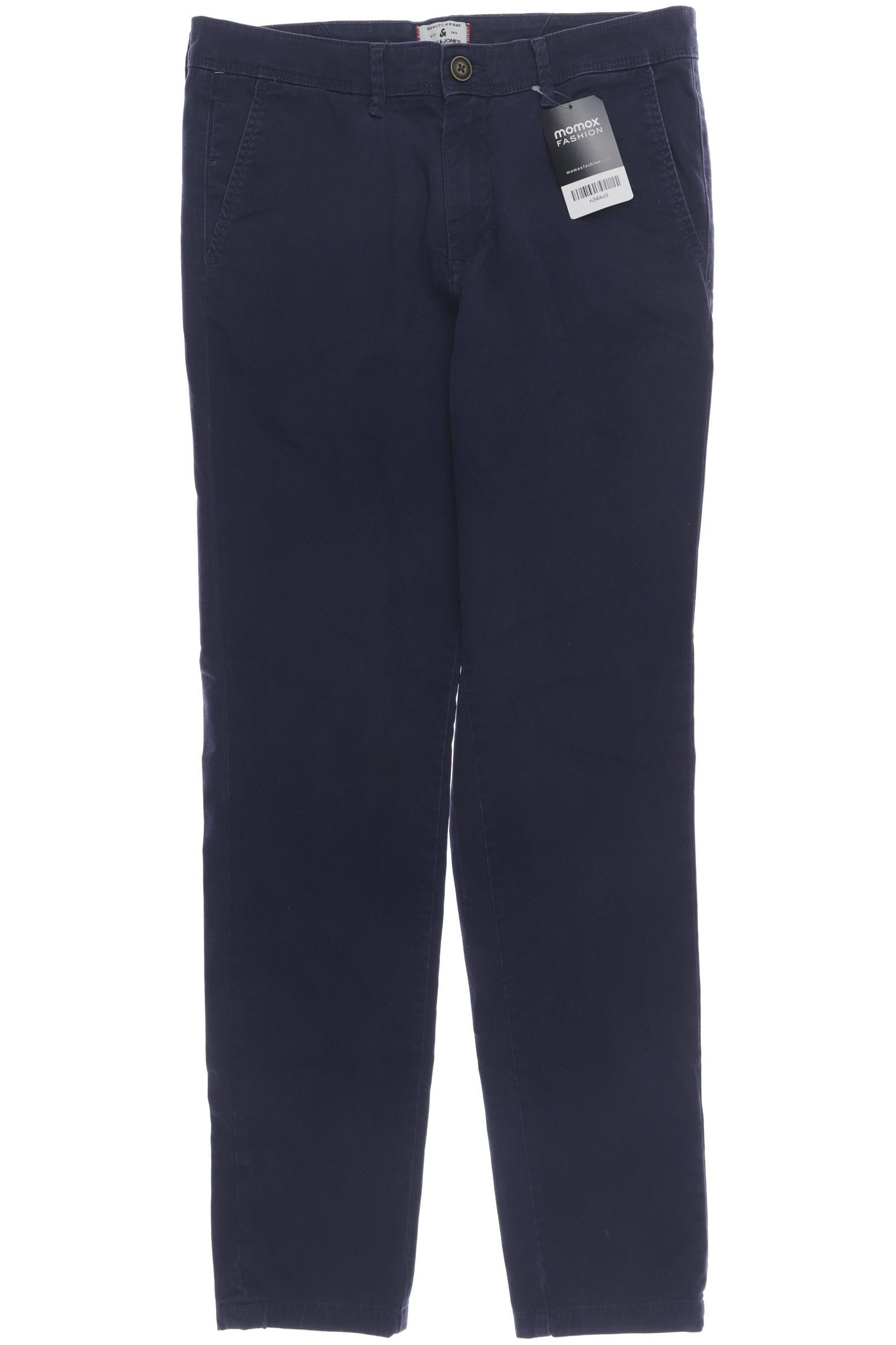 

Jack & Jones Herren Stoffhose, marineblau