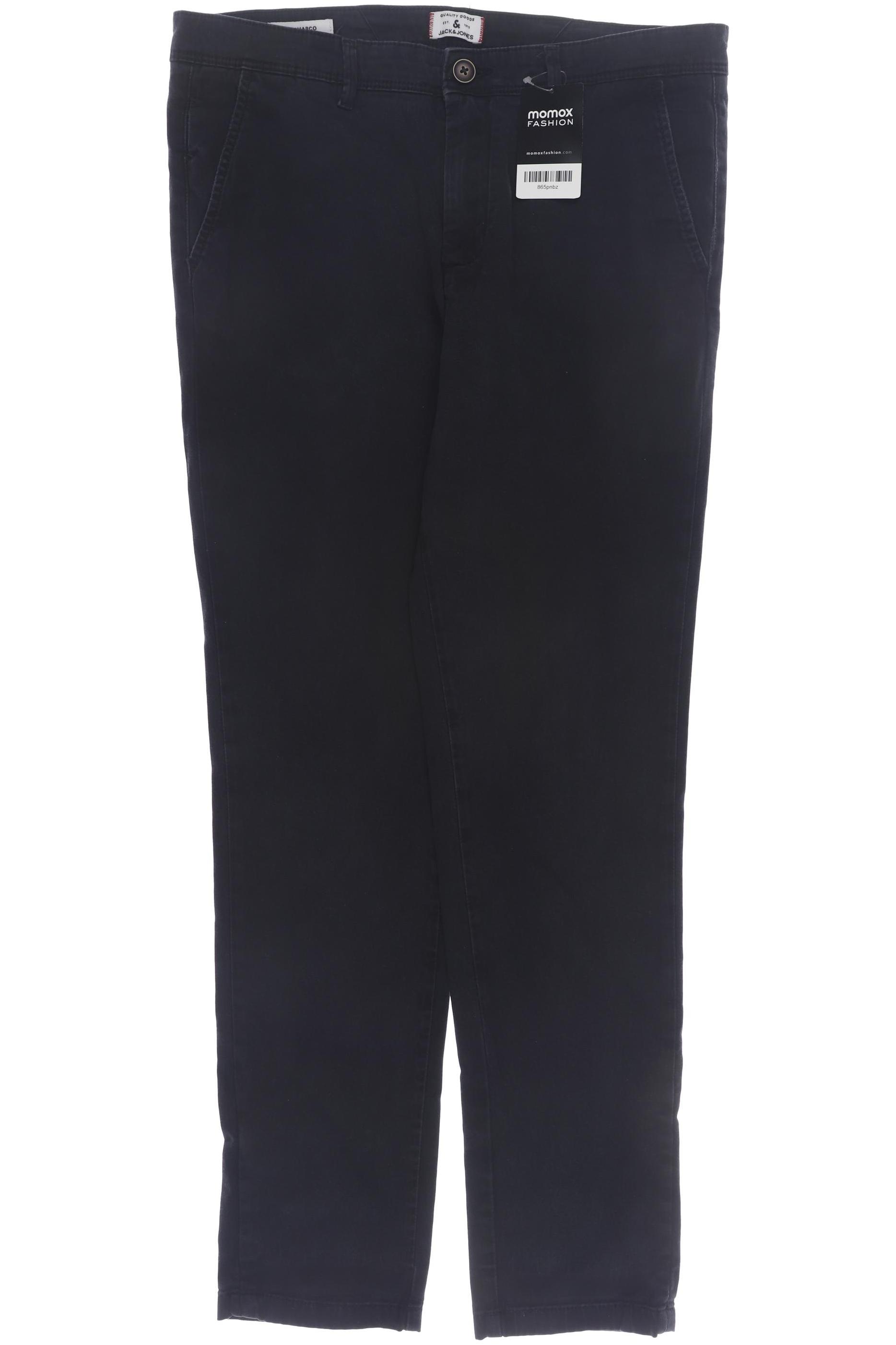 

Jack & Jones Herren Stoffhose, schwarz, Gr. 52