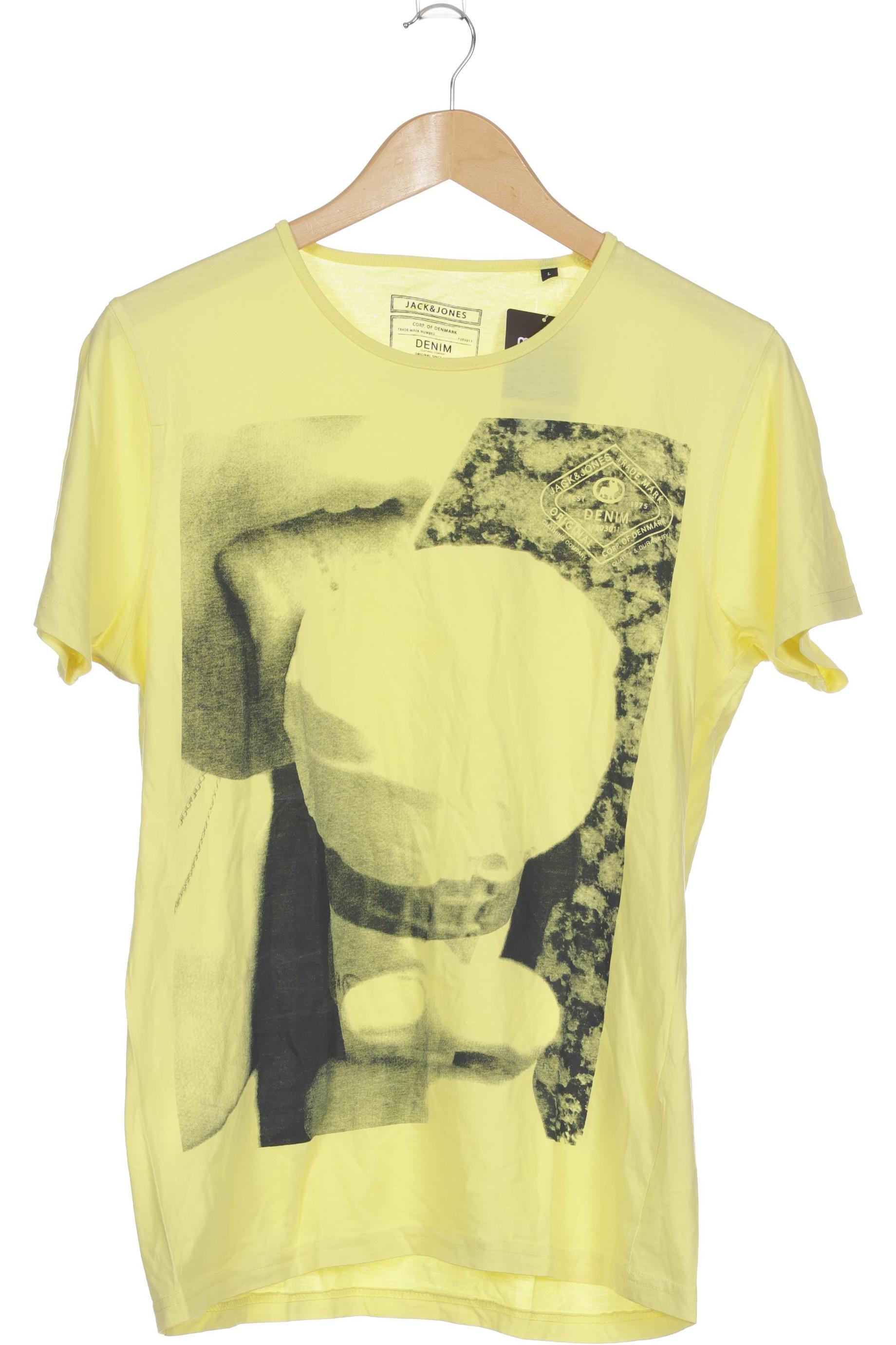 

Jack & Jones Herren T-Shirt, gelb, Gr. 52