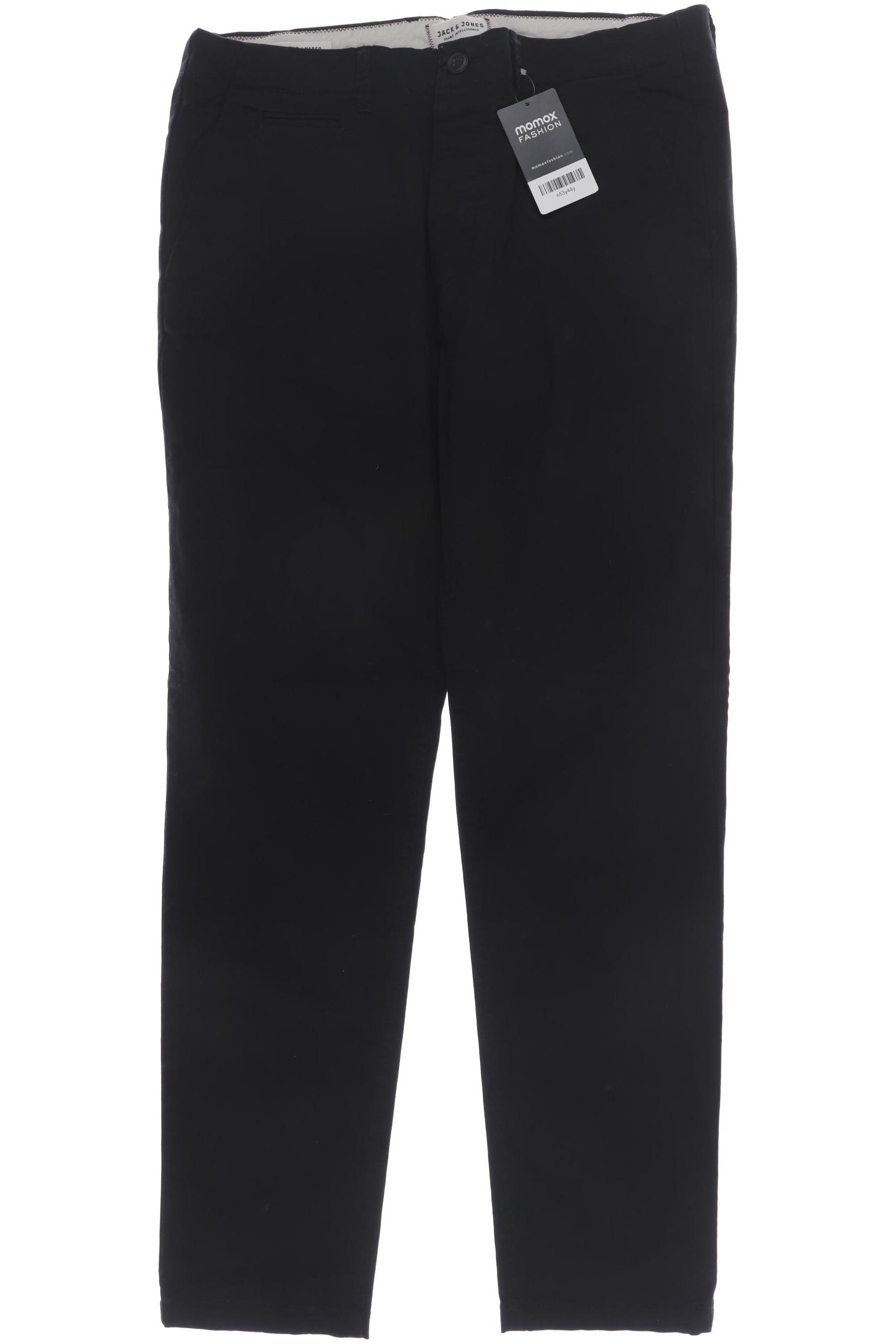 

JACK & JONES Herren Stoffhose, schwarz