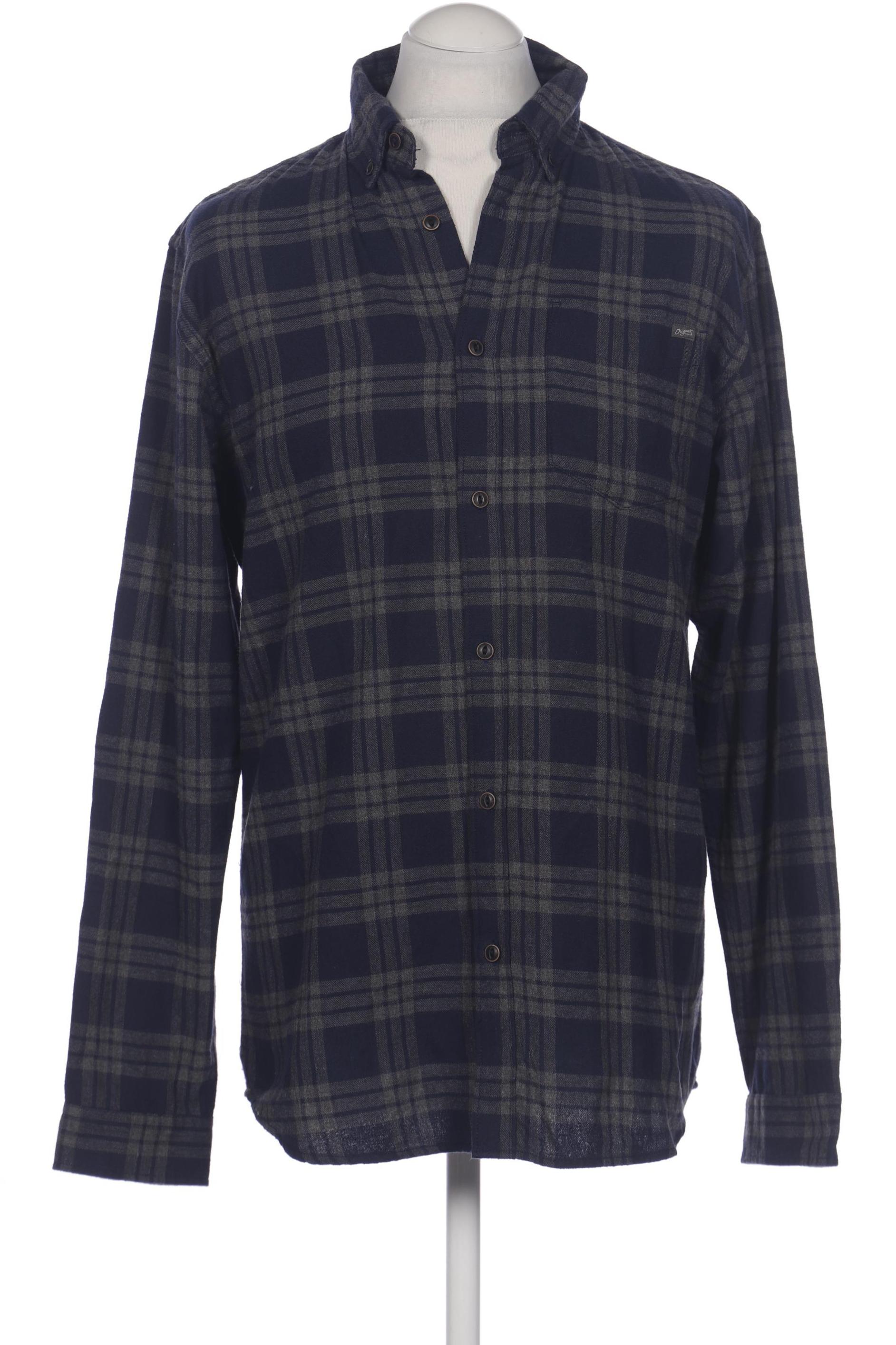 

Jack & Jones Herren Hemd, marineblau, Gr. 52