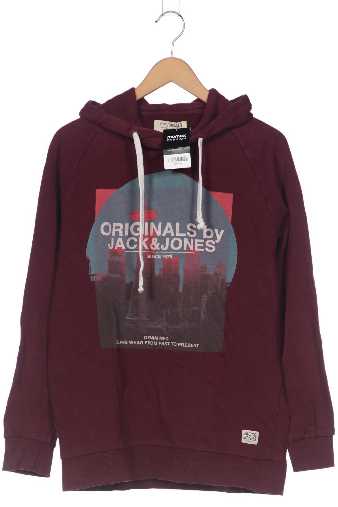 

Jack & Jones Herren Kapuzenpullover, bordeaux, Gr. 54