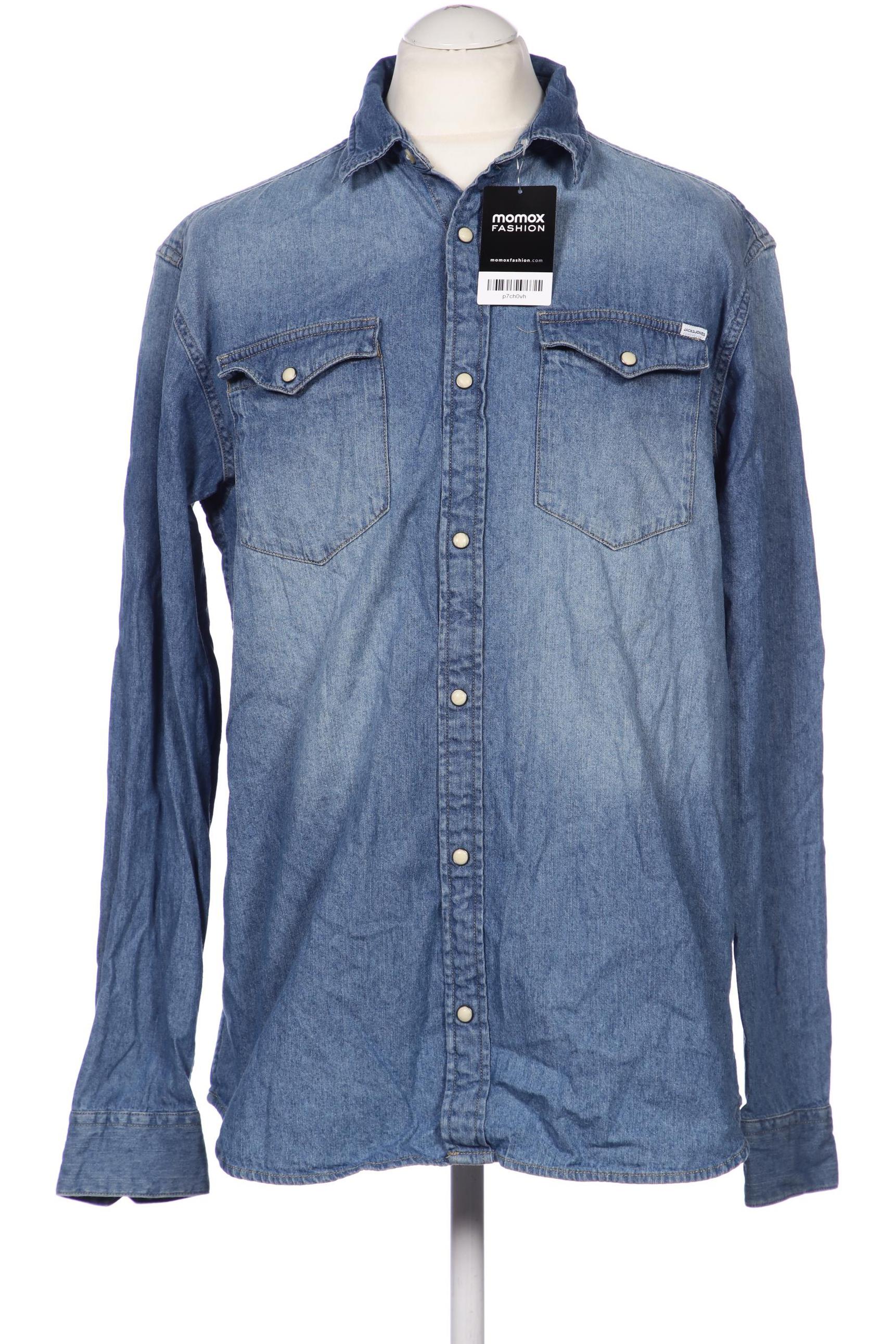 

Jack & Jones Herren Hemd, blau