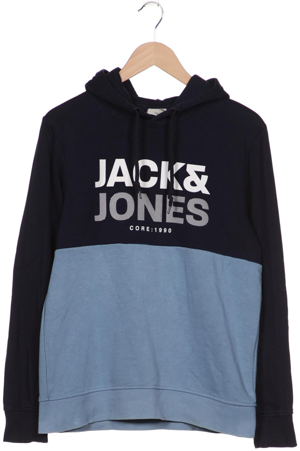 

JACK & JONES Herren Kapuzenpullover, blau