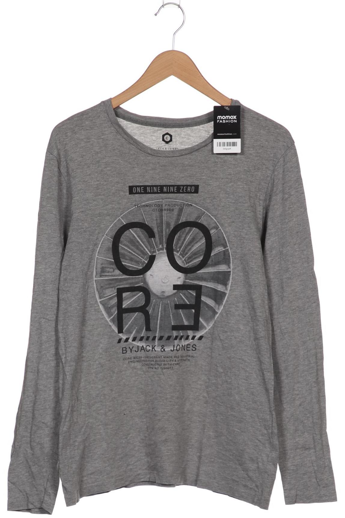 

Jack & Jones Herren Langarmshirt, grau