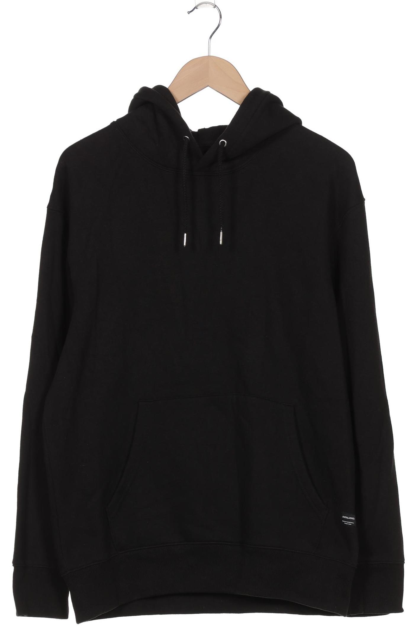 

Jack & Jones Herren Kapuzenpullover, schwarz, Gr. 52