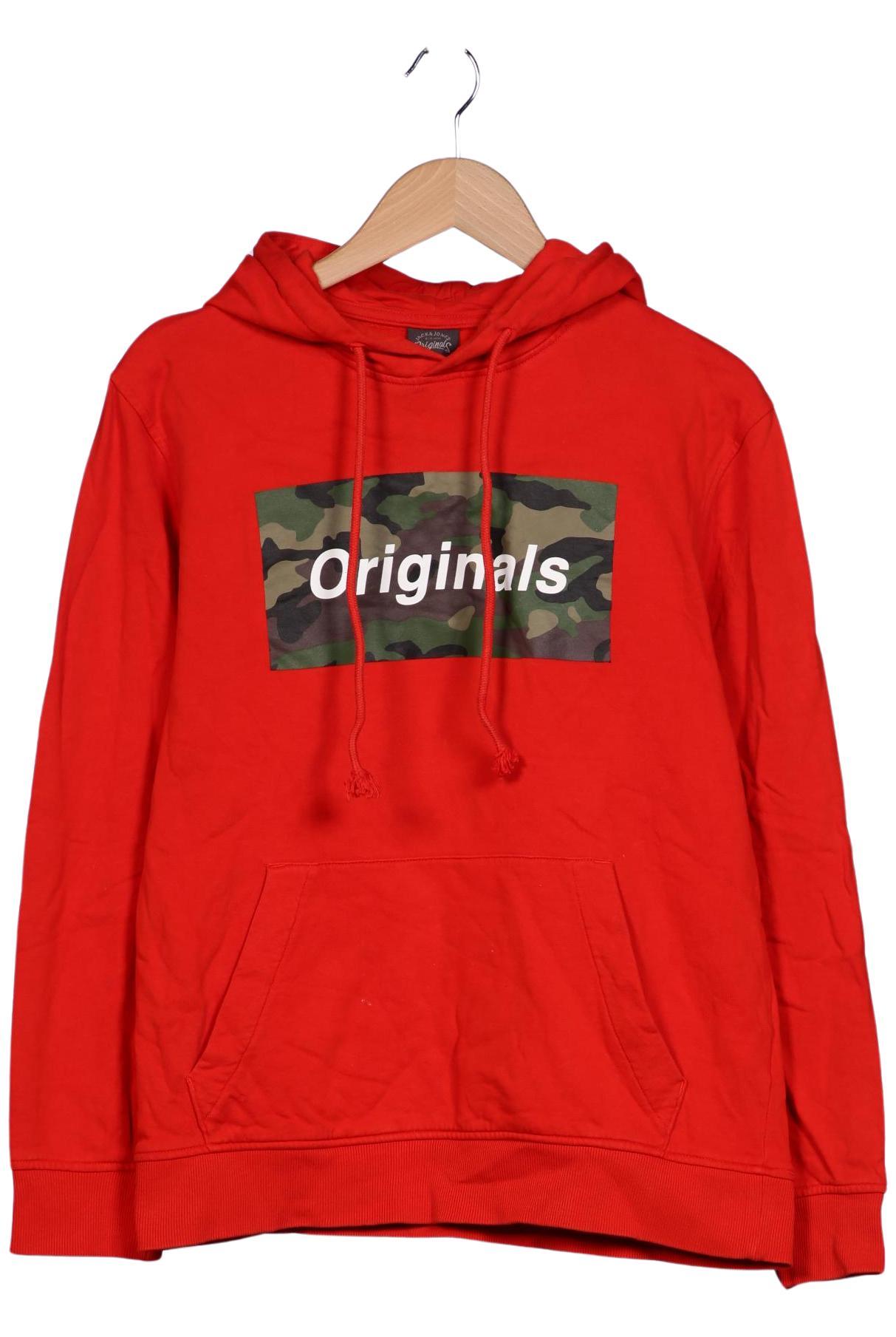 

Jack & Jones Herren Kapuzenpullover, rot, Gr. 52