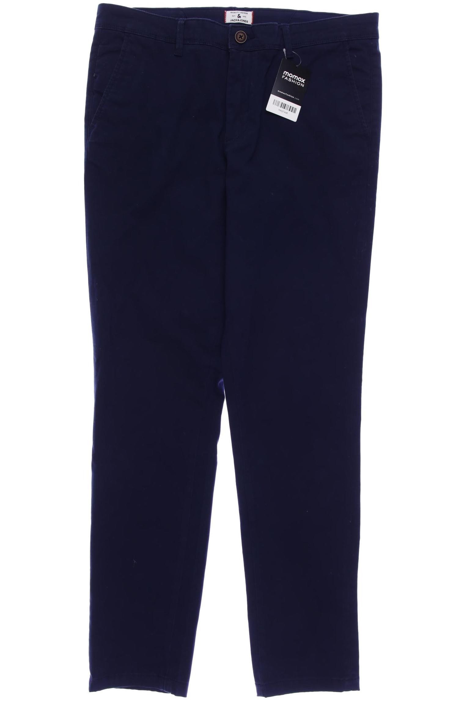 

JACK & JONES Herren Stoffhose, marineblau