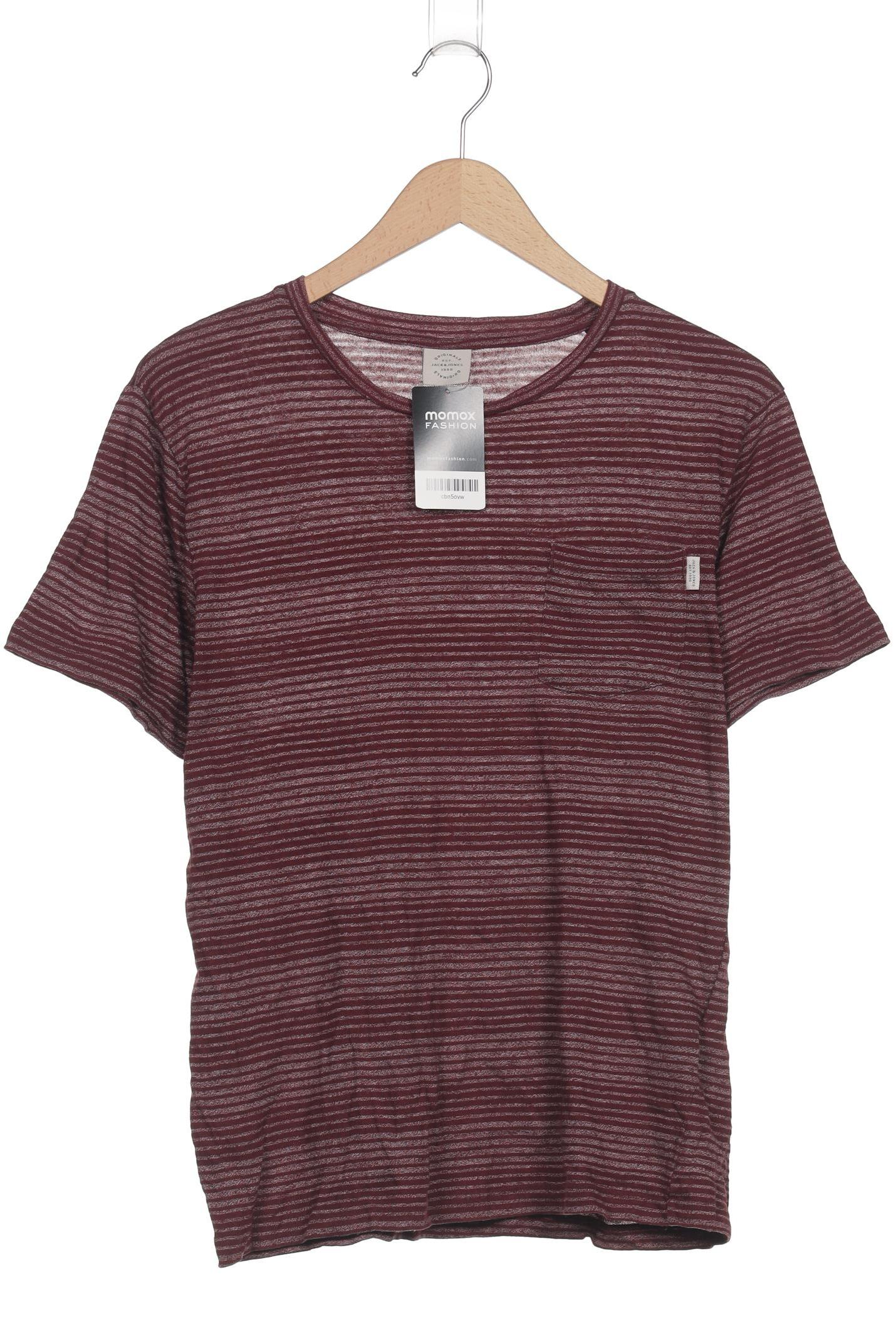 

Jack & Jones Herren T-Shirt, bordeaux, Gr. 48
